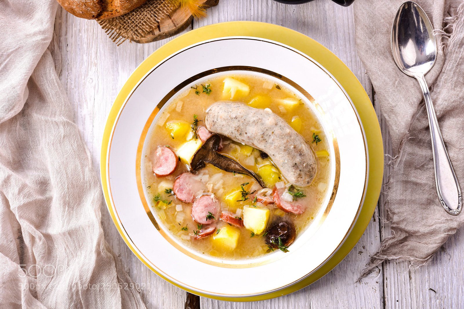 Nikon D810 sample photo. Polish easter soup photography