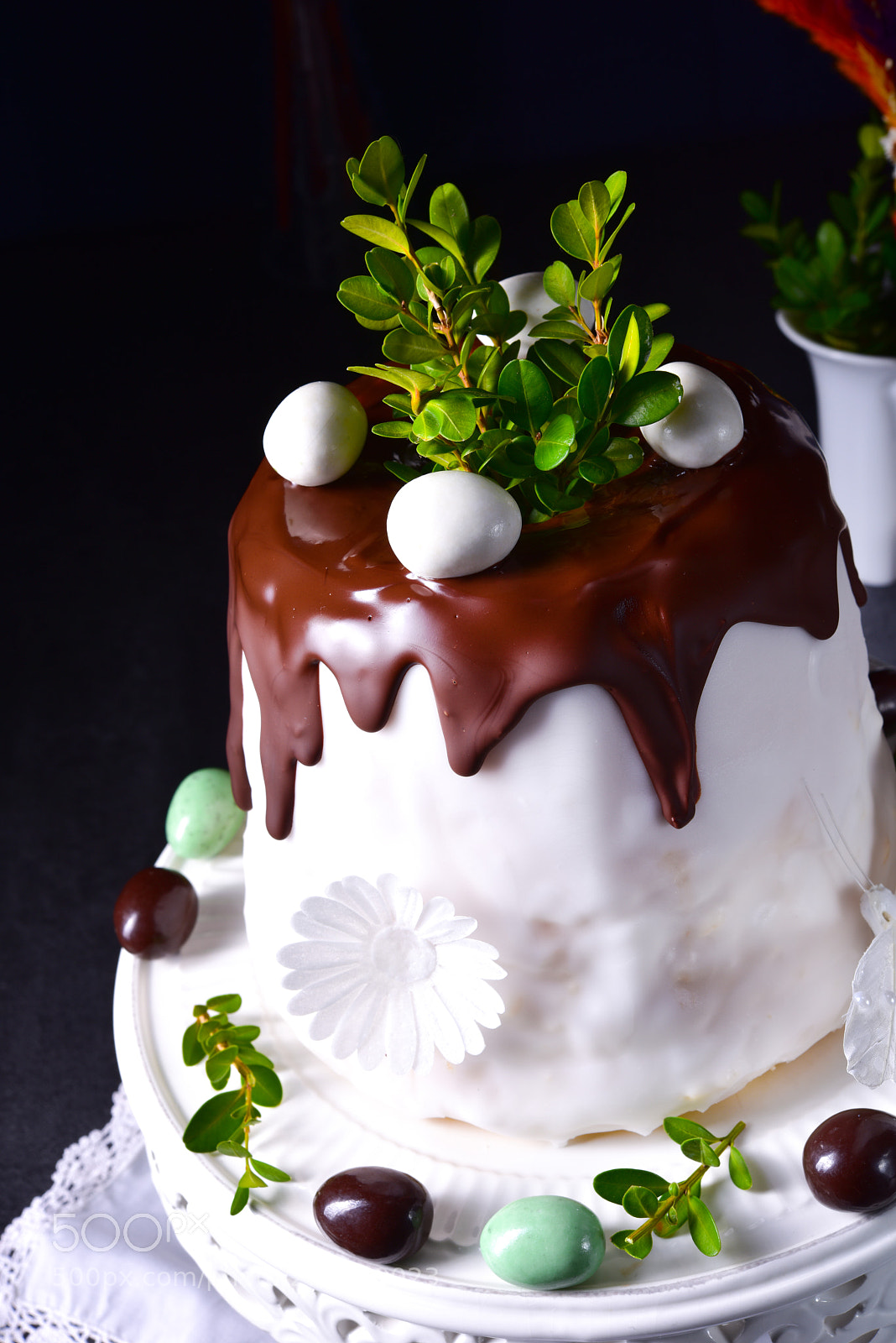 Nikon D810 sample photo. Cooked easter cake photography