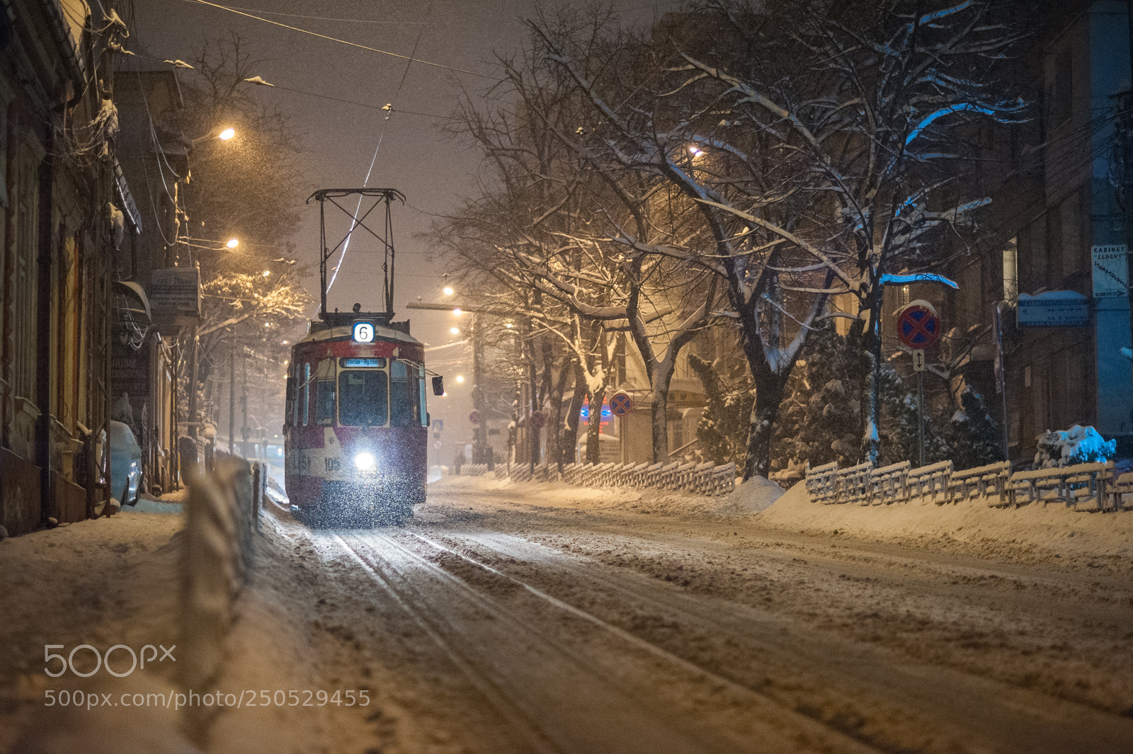 Nikon D700 sample photo. Winter evening photography