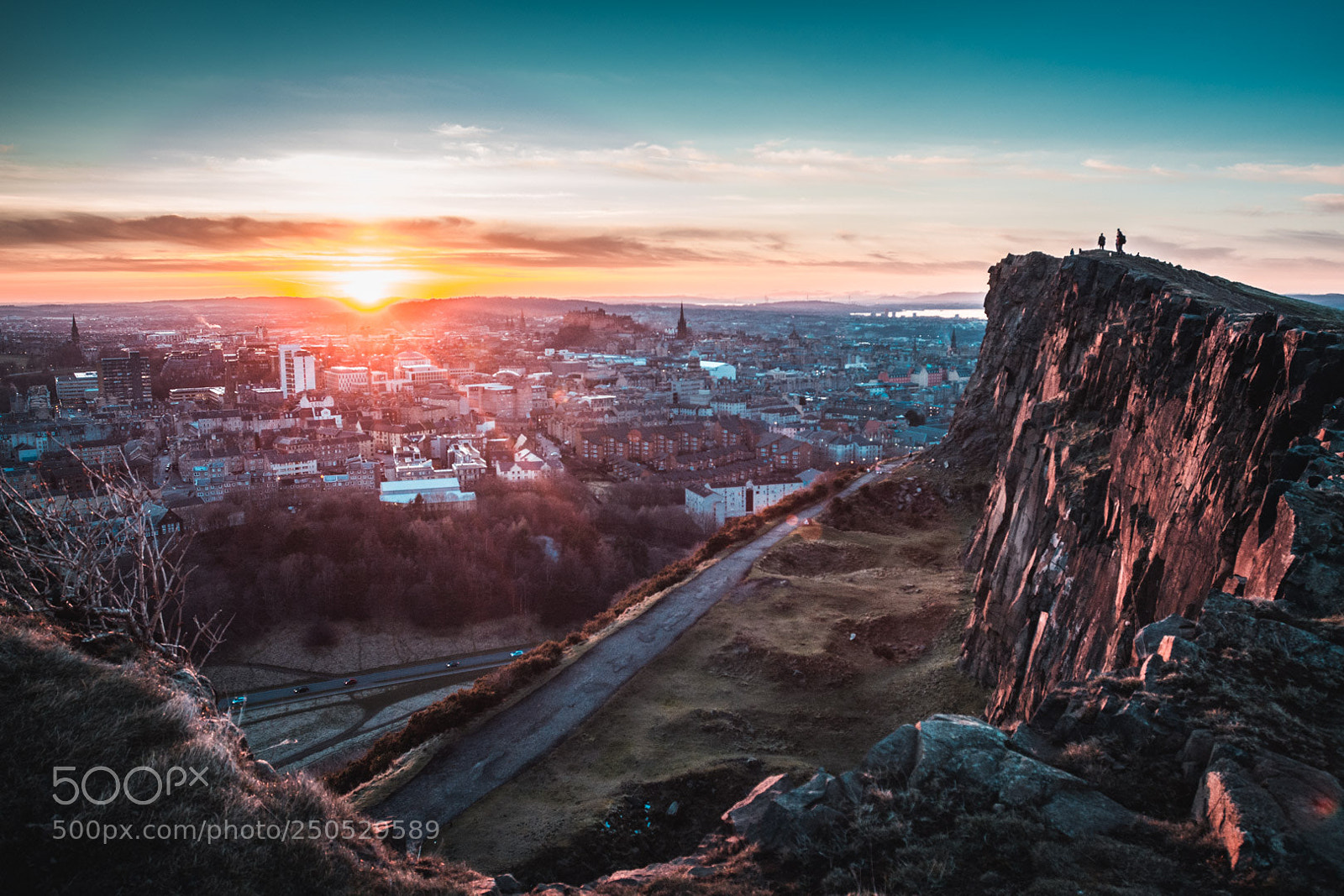 Nikon D5200 sample photo. Arthur's seat photography