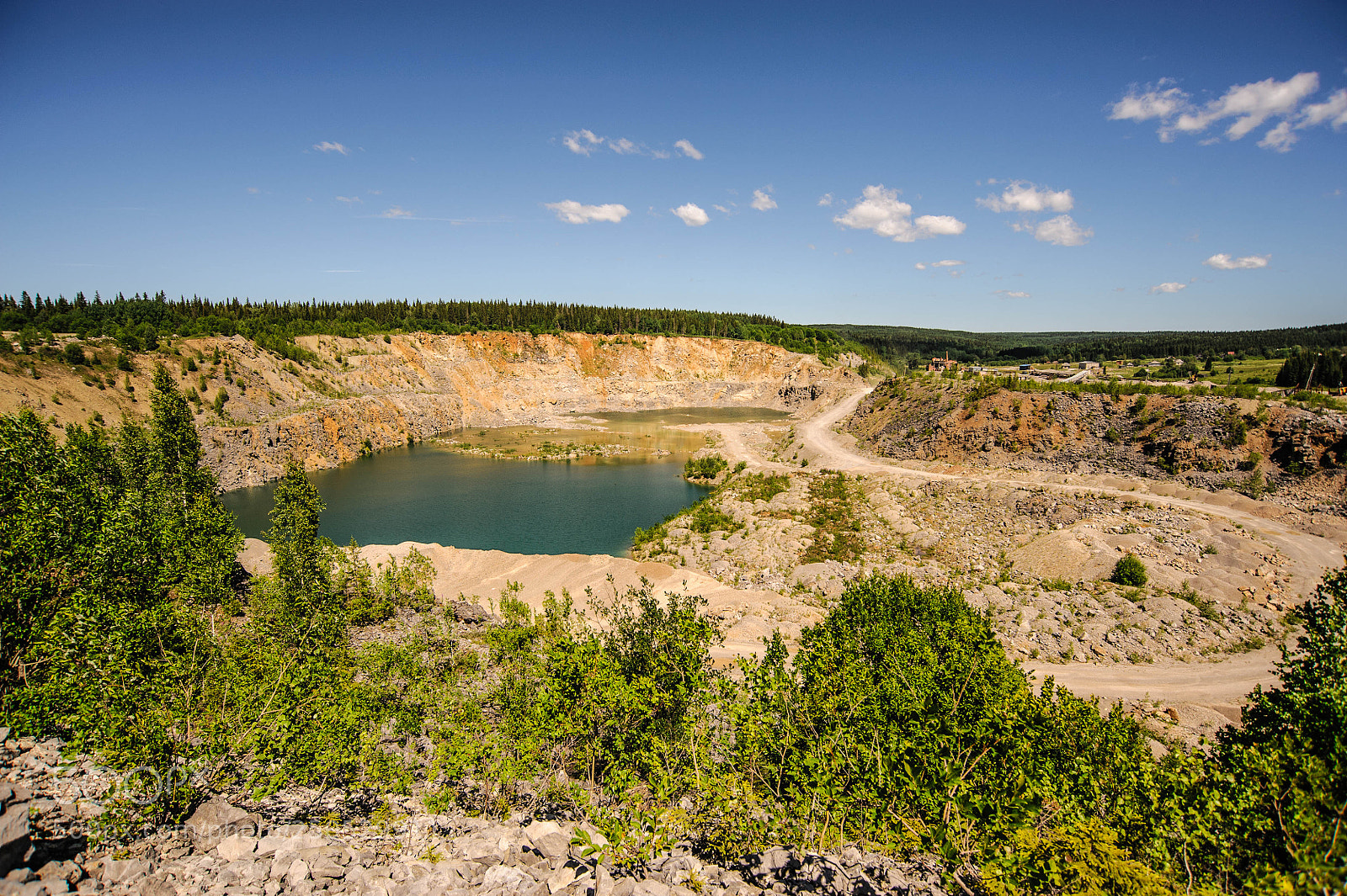Nikon D700 sample photo. Луньевский карьер photography