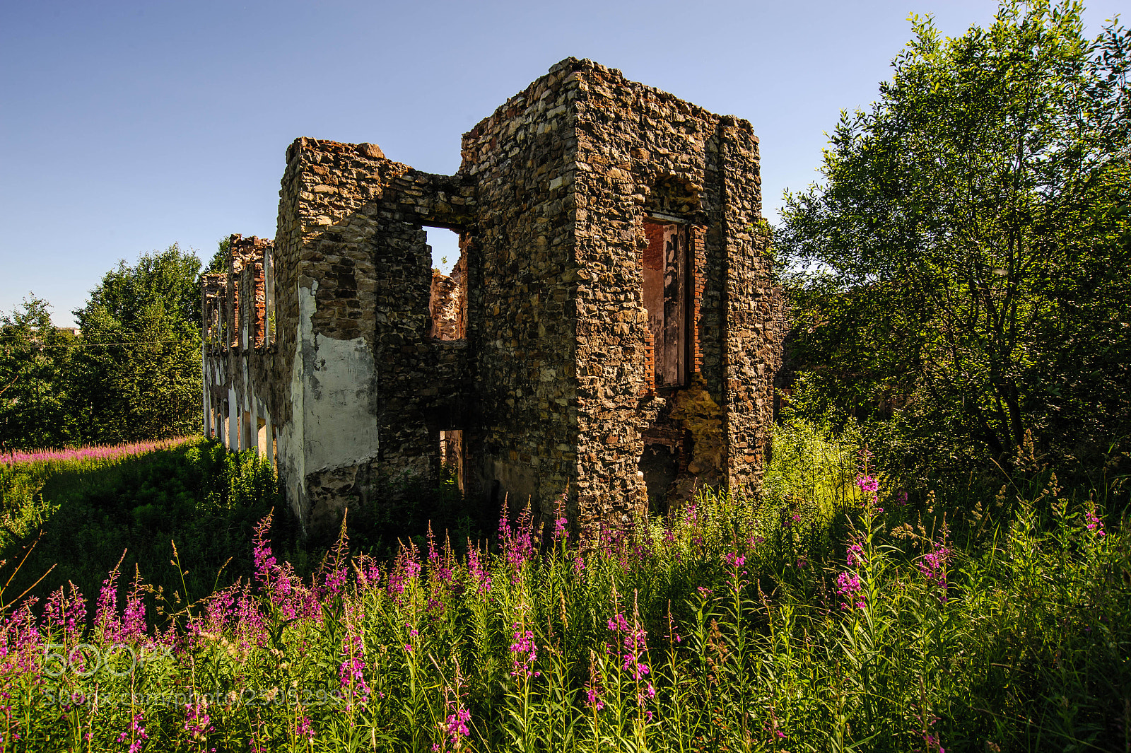 Nikon D700 sample photo. Больница в Кизеле photography