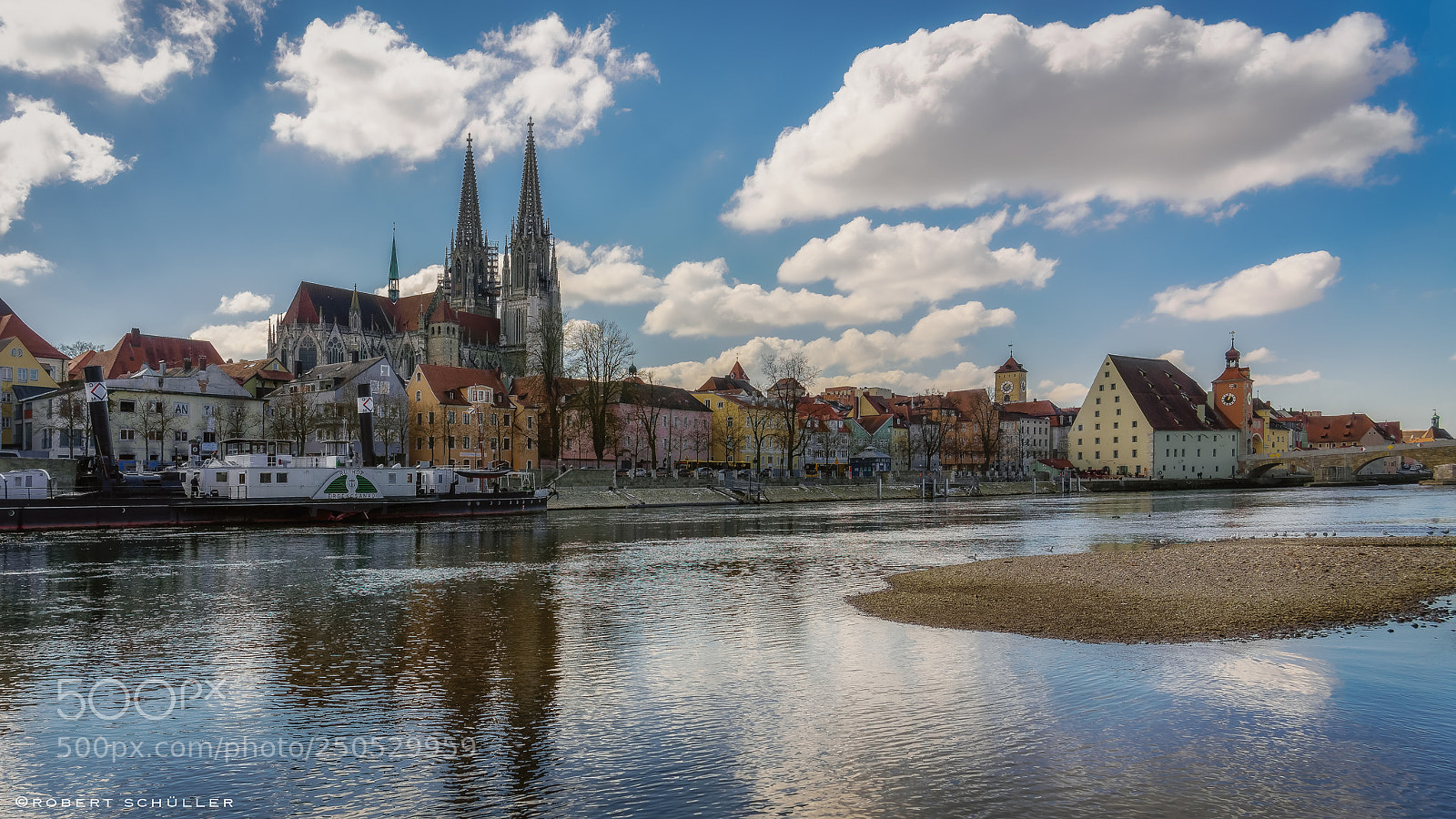 Sony a7R III sample photo. Regensburg and the sky photography
