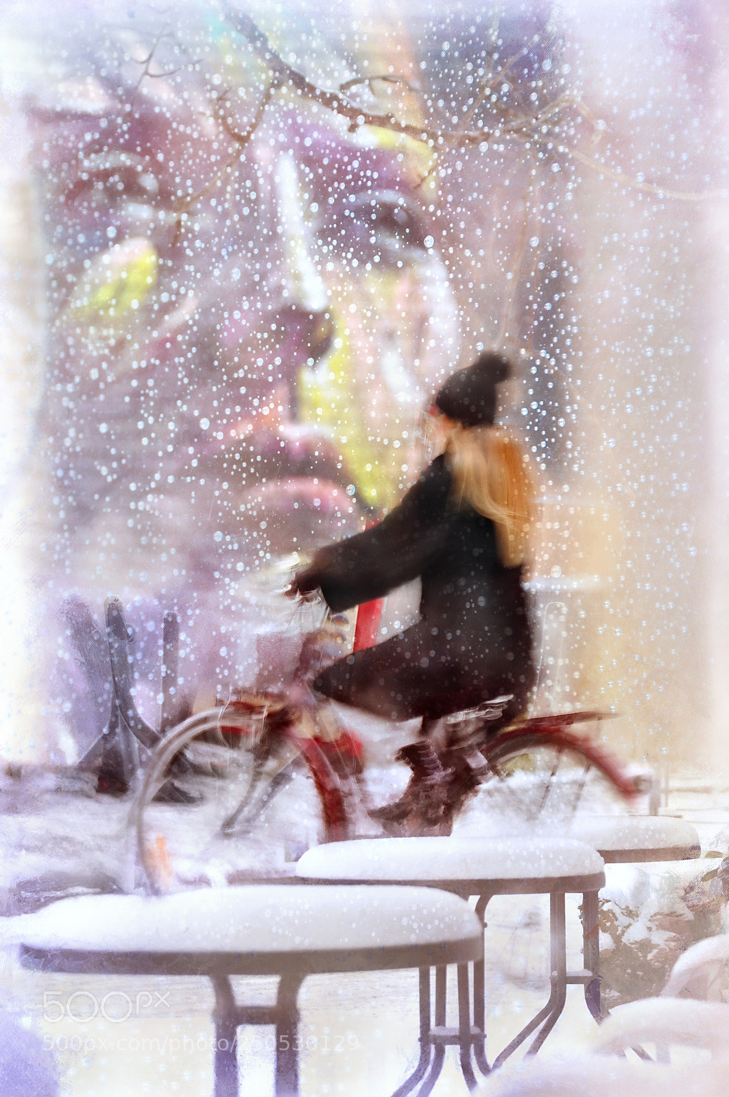 Nikon D90 sample photo. Winter graffiti... photography