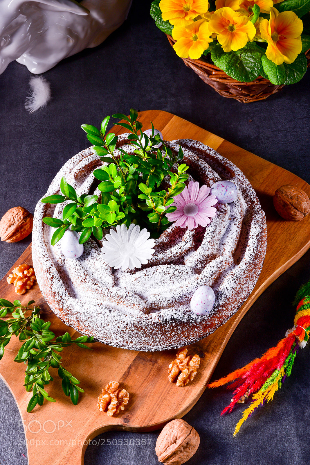 Nikon D810 sample photo. Traditional polish easter cake photography