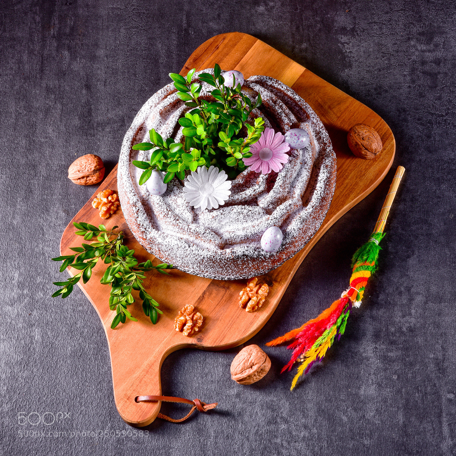 Nikon D810 sample photo. Traditional polish easter cake photography