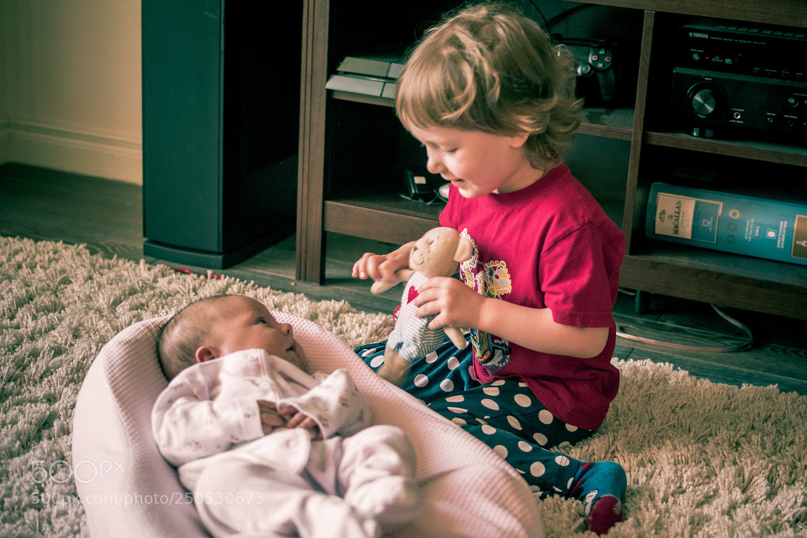 Nikon D5300 sample photo. Sister and her young photography