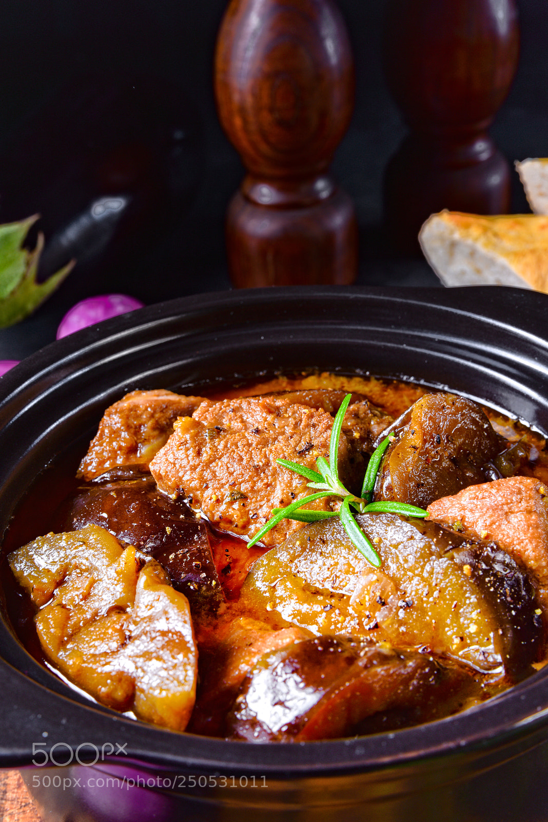 Nikon D810 sample photo. Eggplant casserole - melitzanes photography