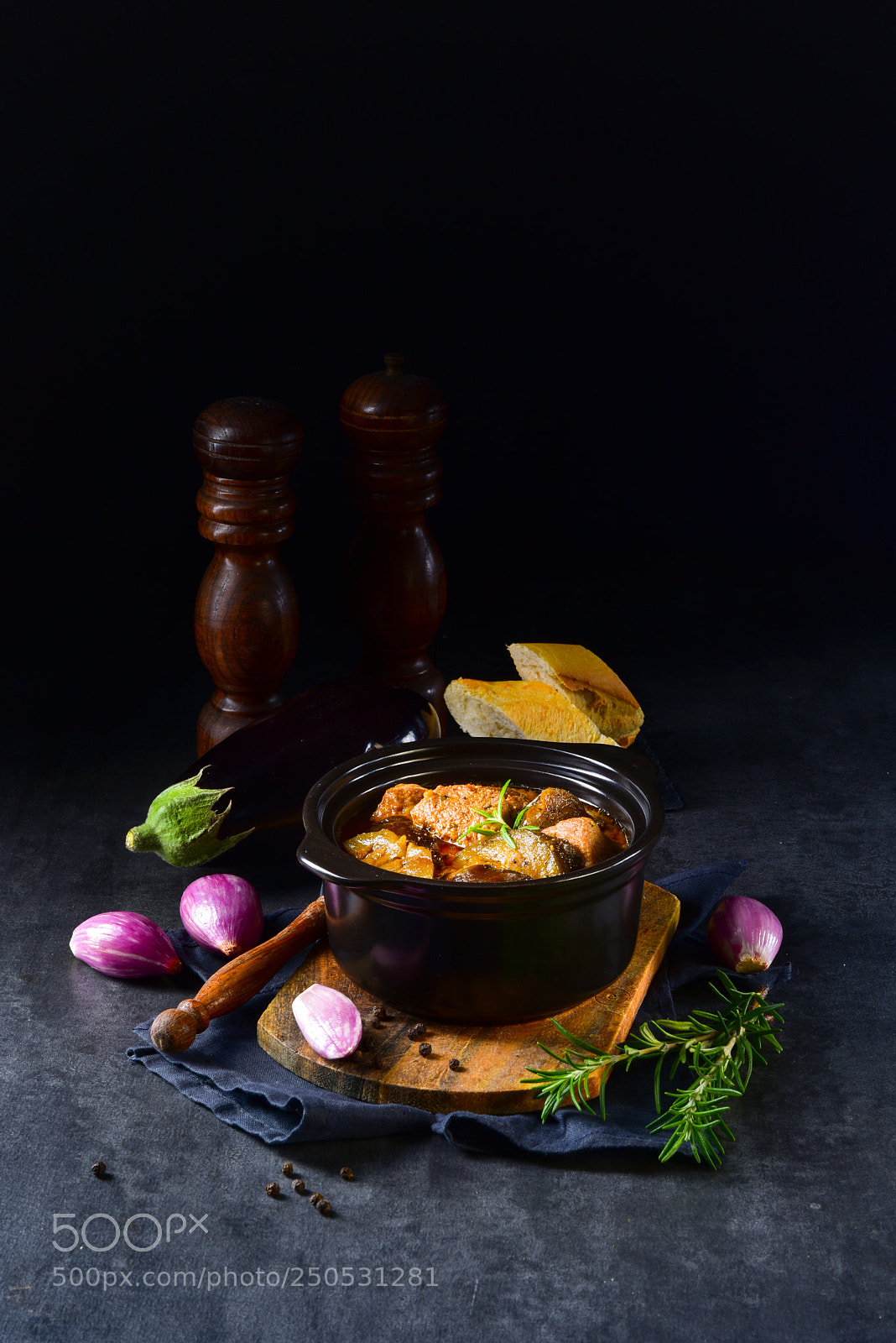 Nikon D810 sample photo. Eggplant casserole - melitzanes photography