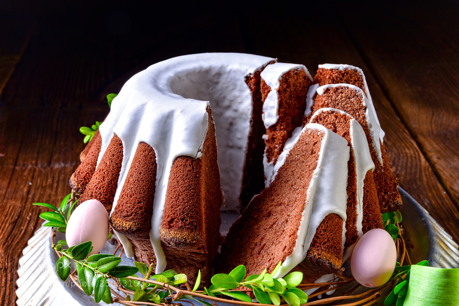 Nikon D810 sample photo. Delicious chocolate spring cake photography