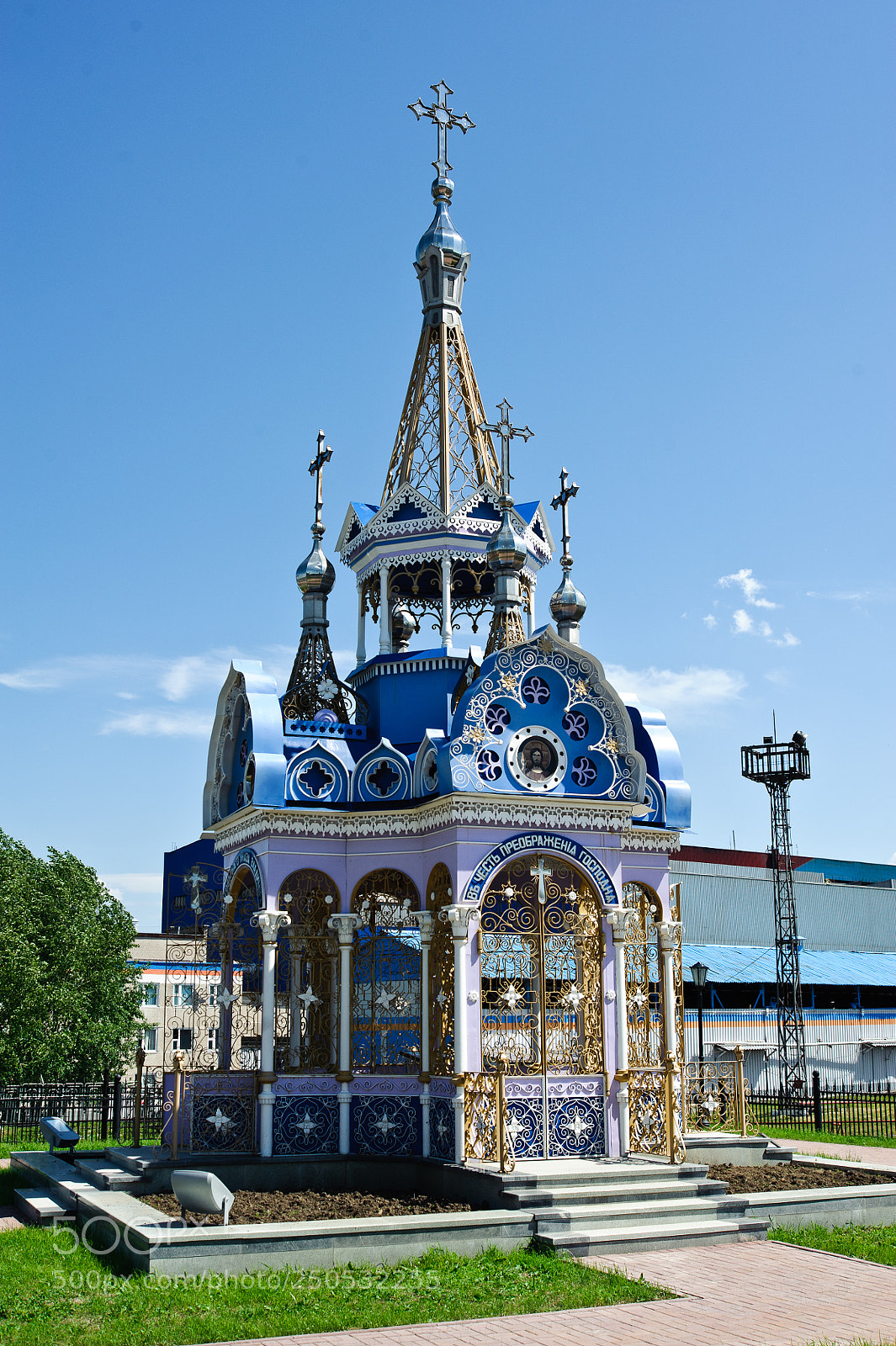 Nikon D700 sample photo. Металлическая часовня в Полевском photography