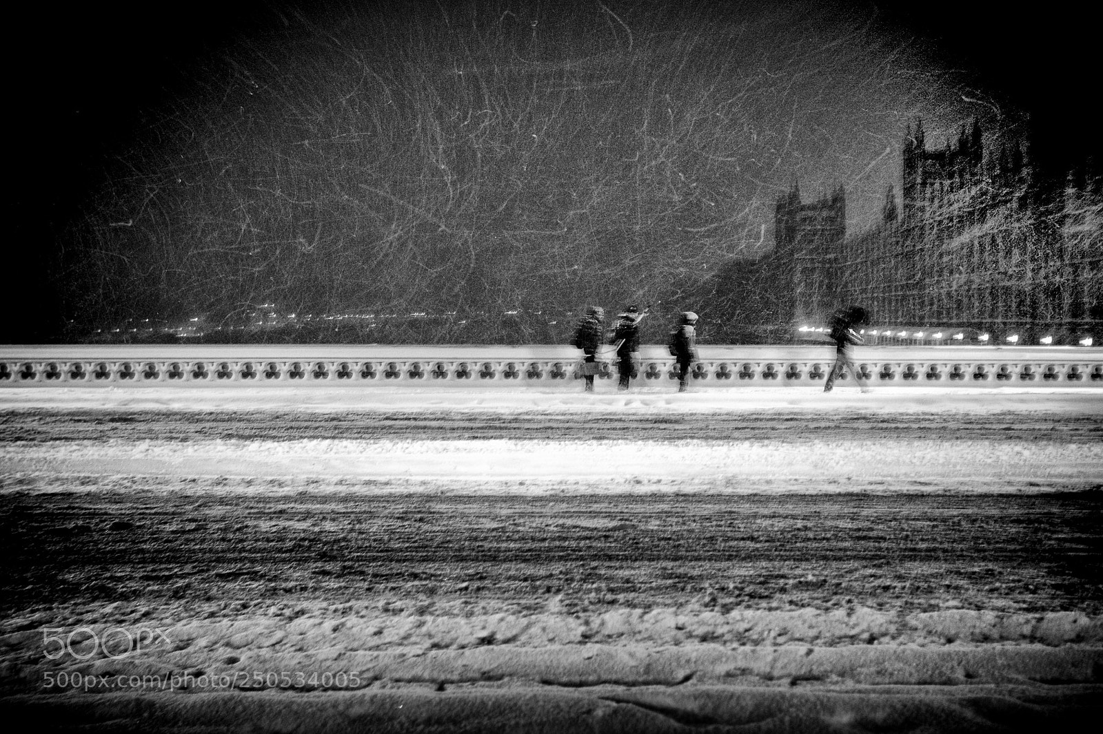 Canon EOS 5D sample photo. Snow storm on westminster photography