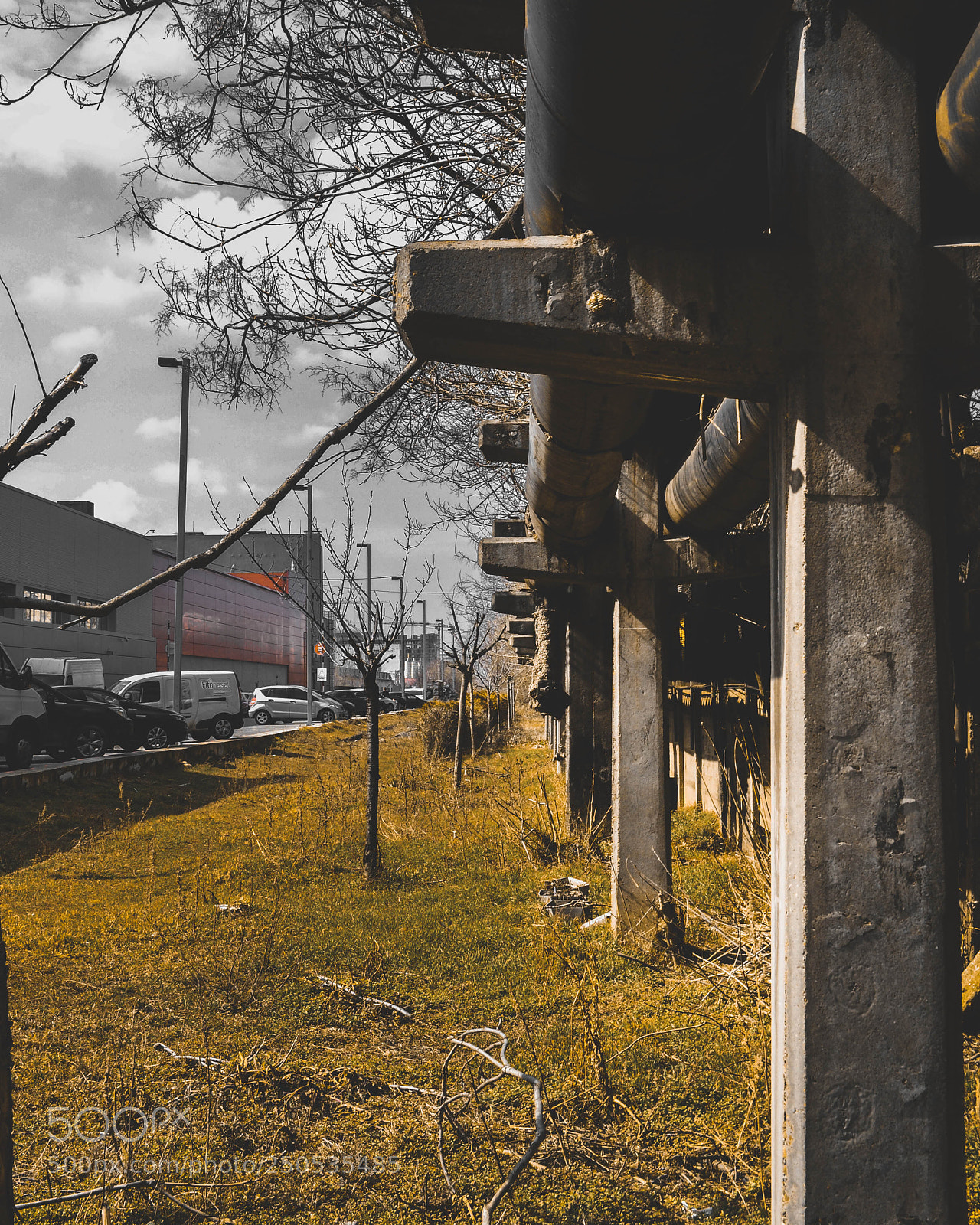 Nikon D3100 sample photo. Industrial photography