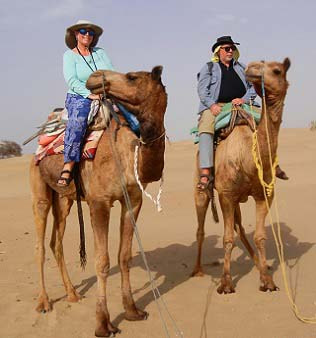 Nikon Coolpix S8100 sample photo. Camel safari tour photography