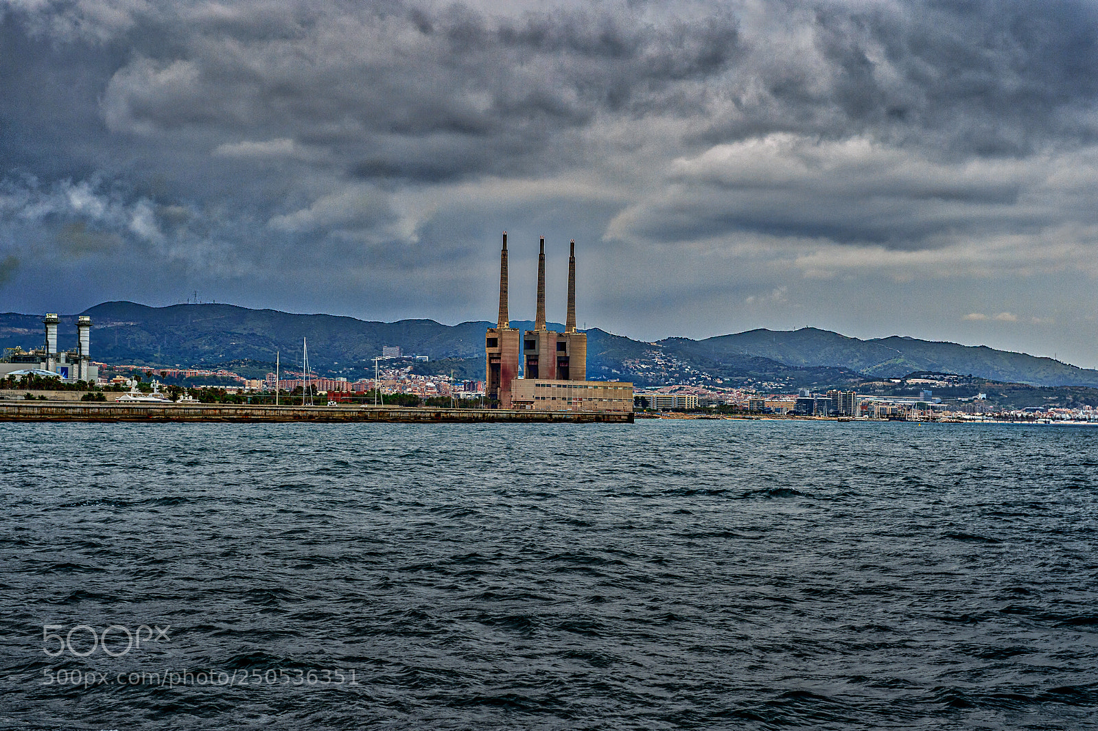 Nikon D4S sample photo. Barcelona seen from sea ! photography