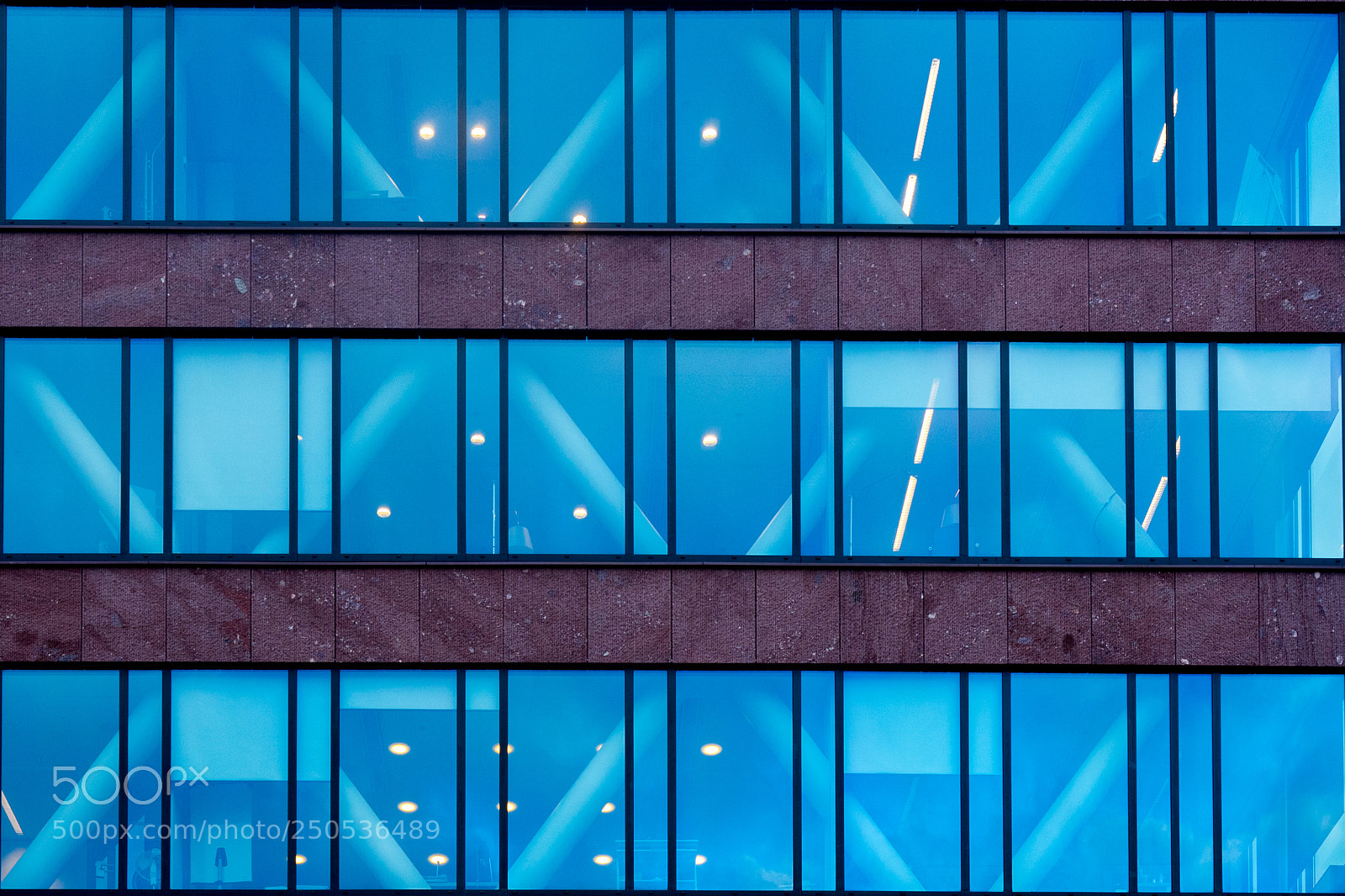Olympus OM-D E-M5 II sample photo. Contruction in blue windows photography