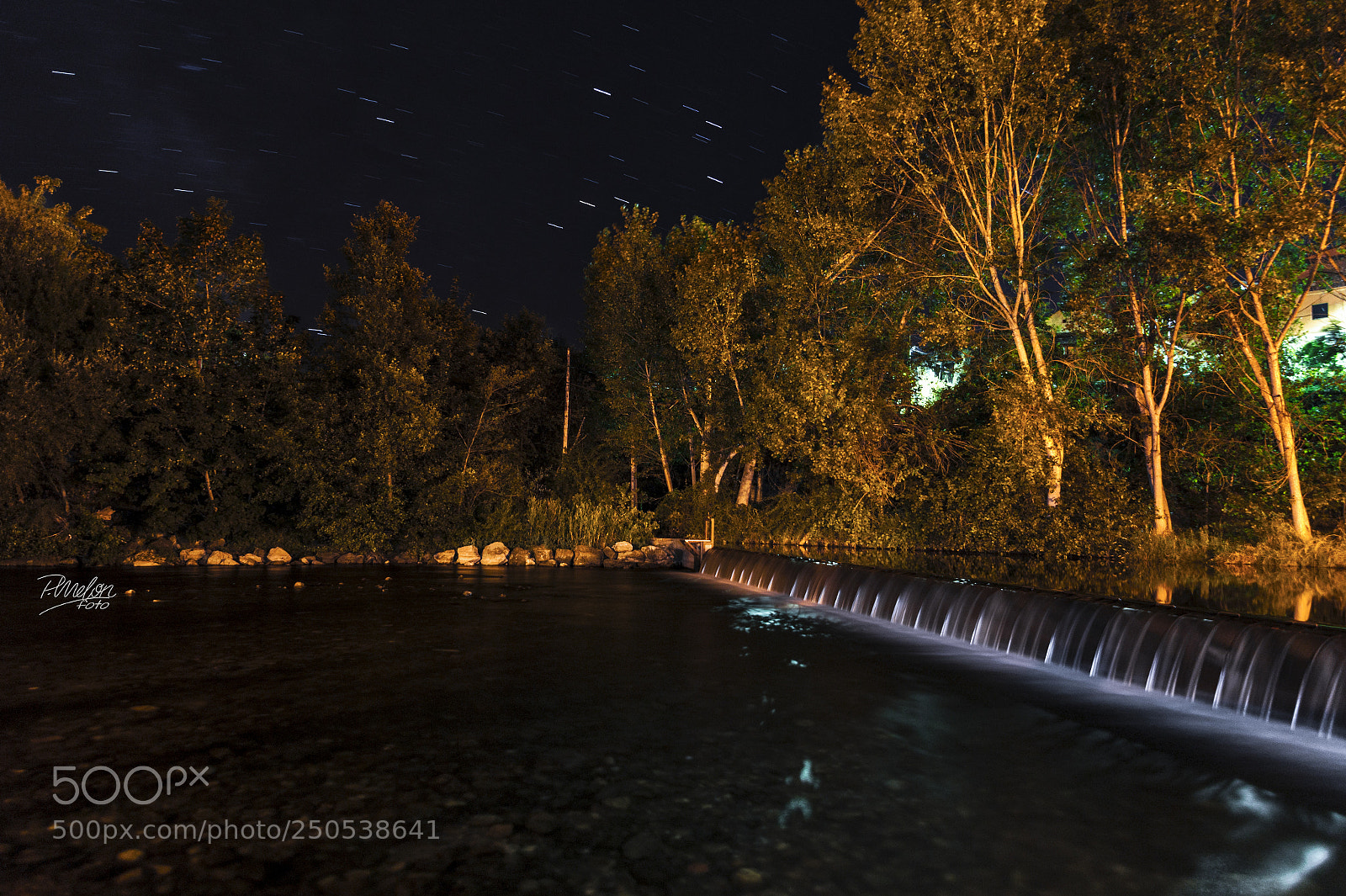 Sony SLT-A58 sample photo. Noche en el burbia photography