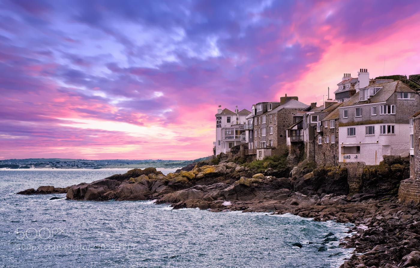 Canon EOS 40D sample photo. St ives sunrise photography