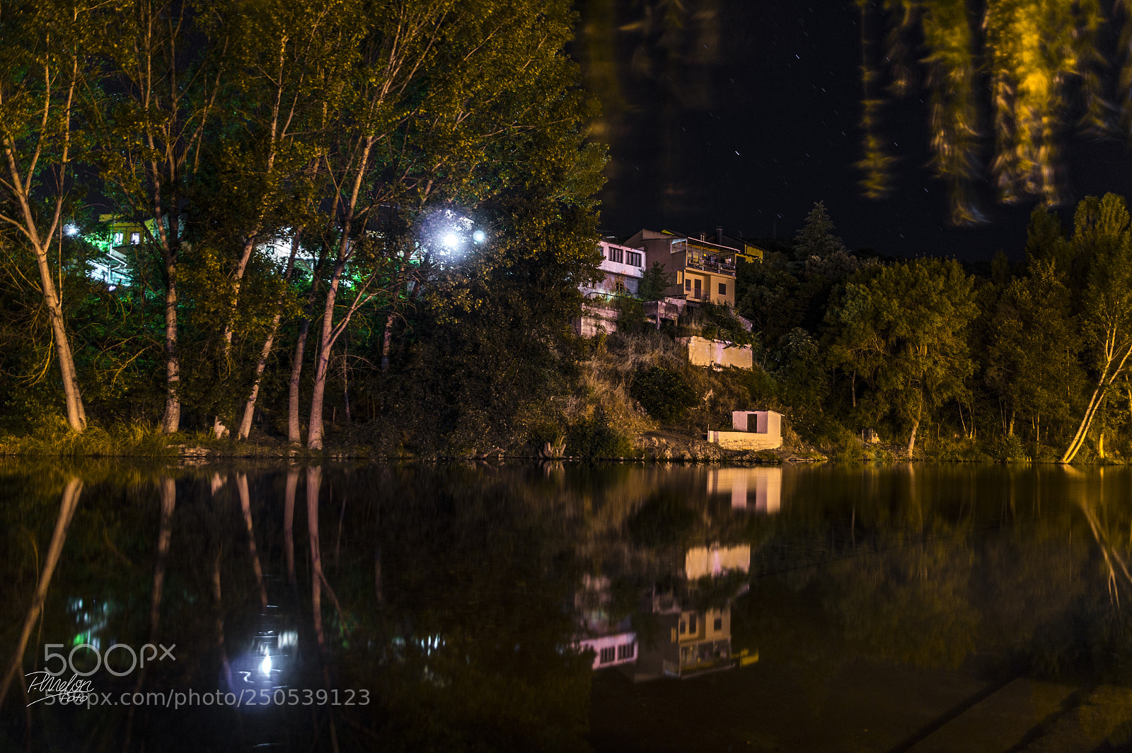 Sony SLT-A58 sample photo. Noche en el burbia photography