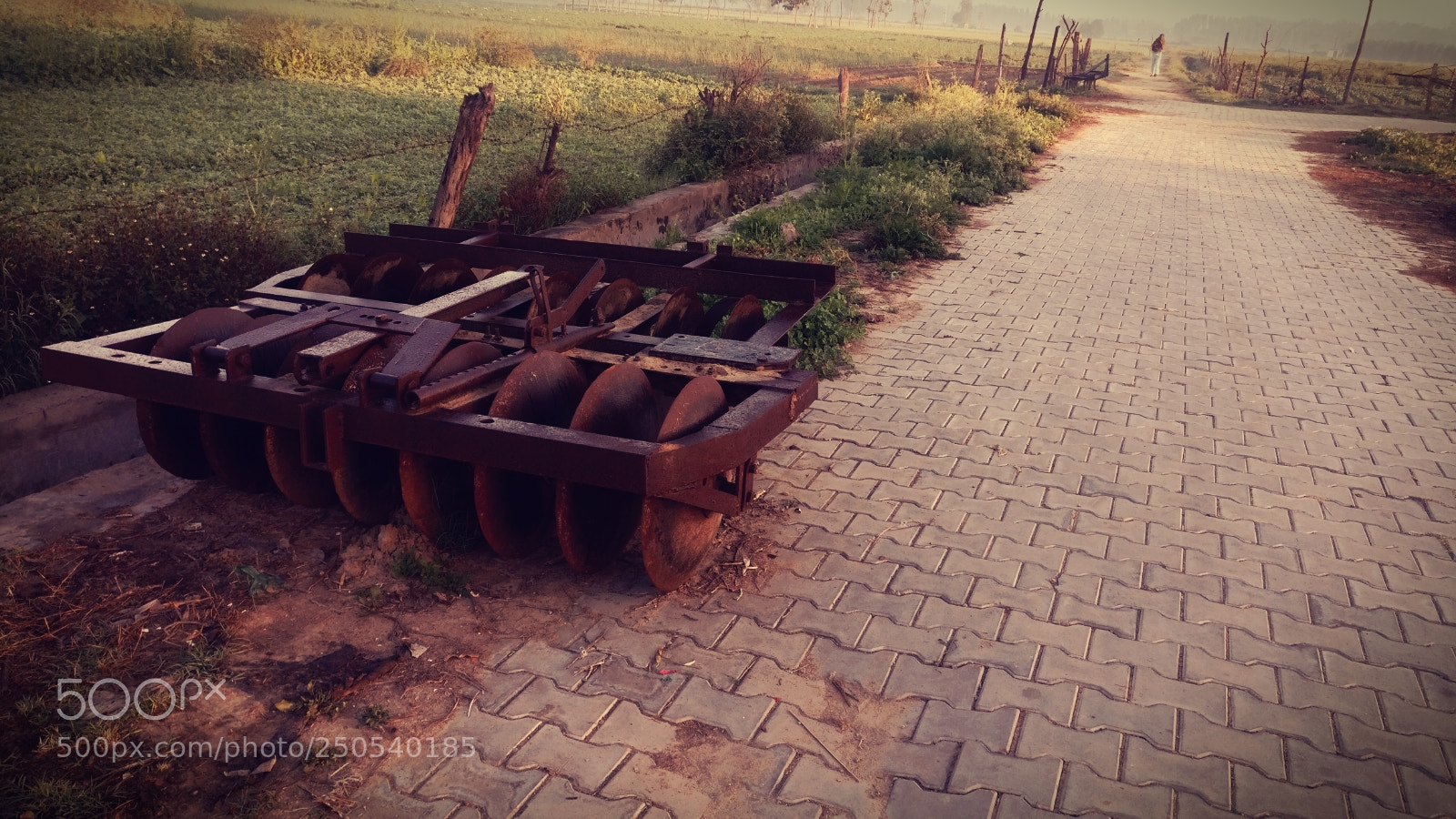 OnePlus A3003 sample photo. Agricultural equipment photography