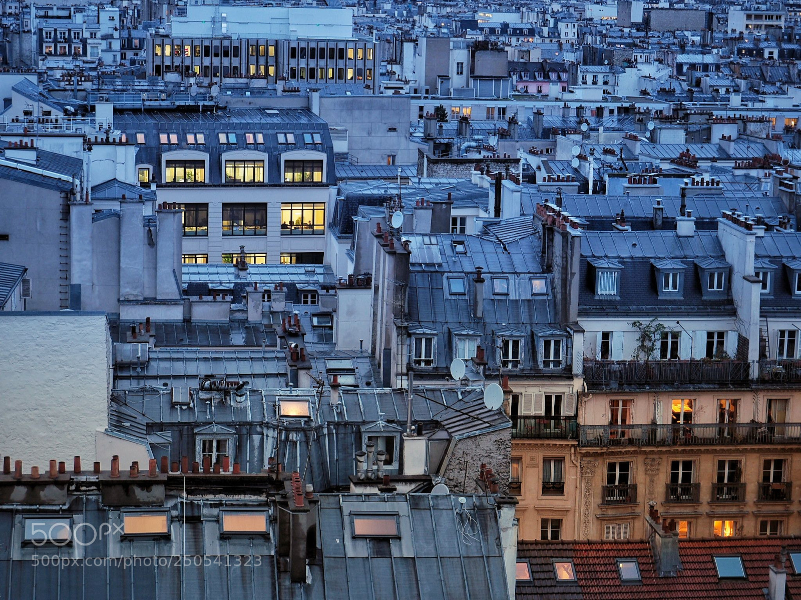 Olympus OM-D E-M1 Mark II sample photo. Les toits de paris photography