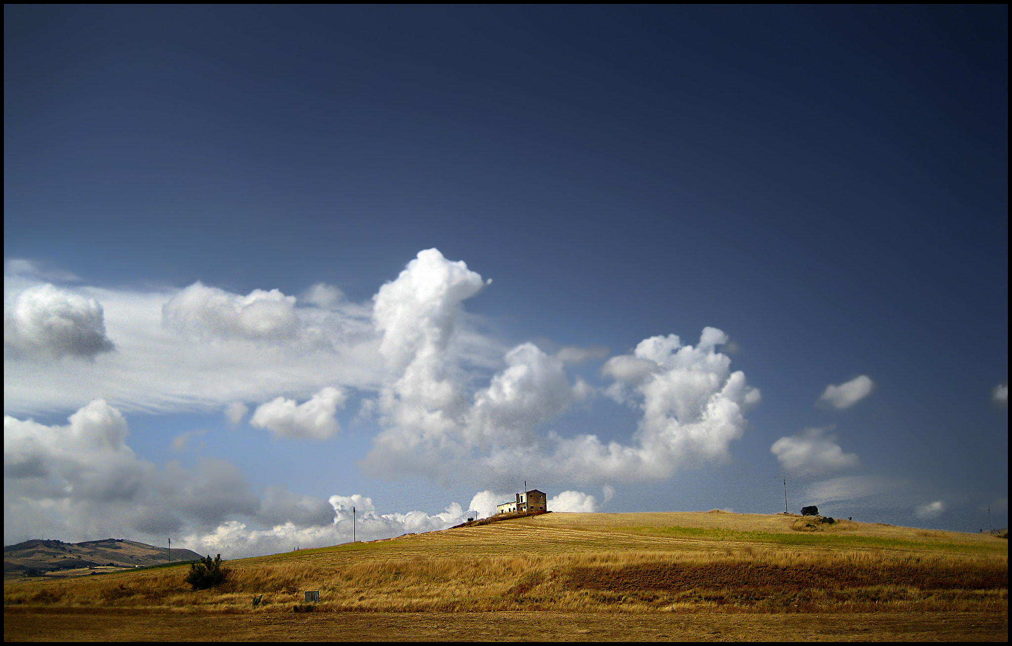 Canon DIGITAL IXUS 75 sample photo. On the road on sicily photography