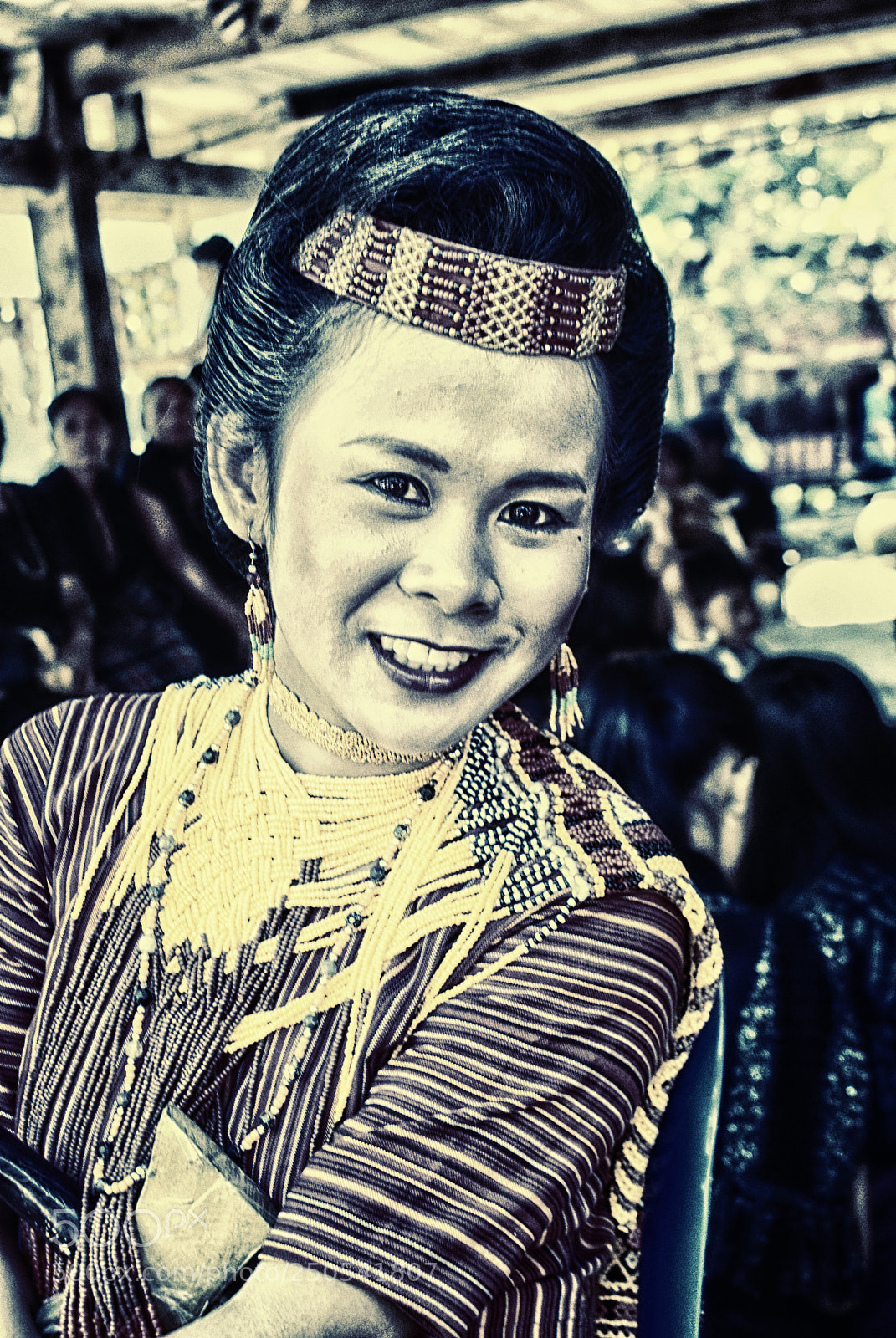 Sony Alpha DSLR-A200 sample photo. Toraja girl in art photography