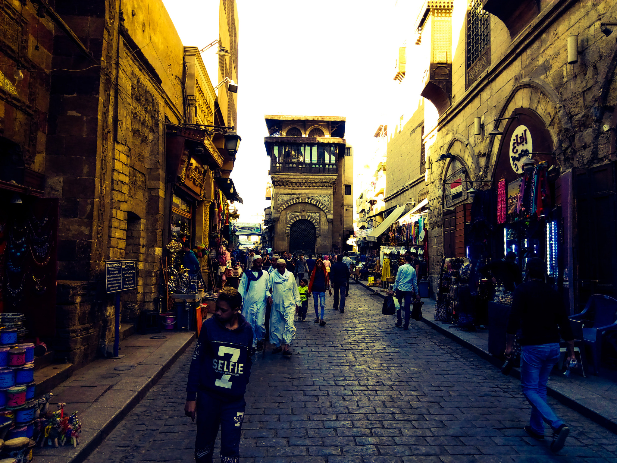 Infinix HOT5 Lite sample photo. Moez street in cairo photography