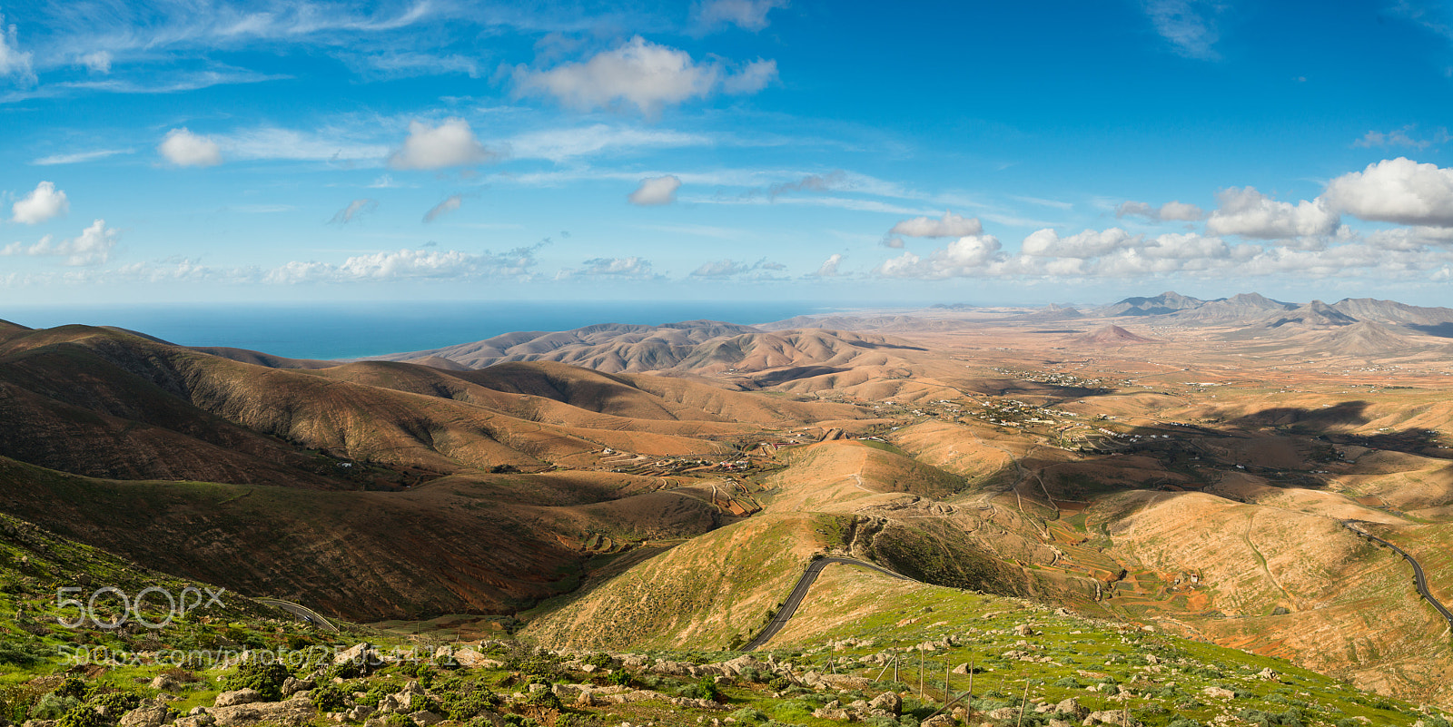 Nikon D800 sample photo. Fuerteventura hills photography
