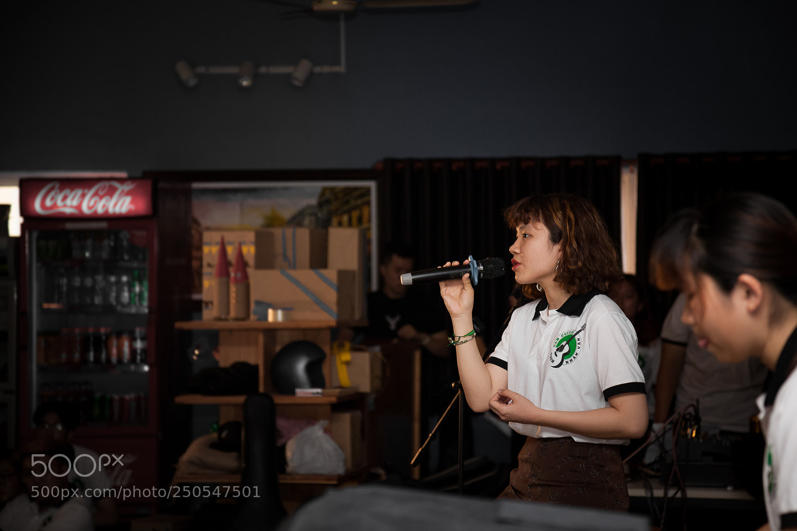 Canon EOS 5D Mark II sample photo. Singer photography