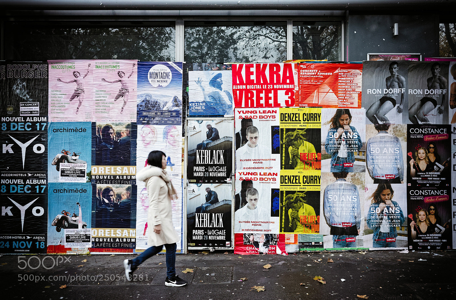 Ricoh GR II sample photo. Street posters photography