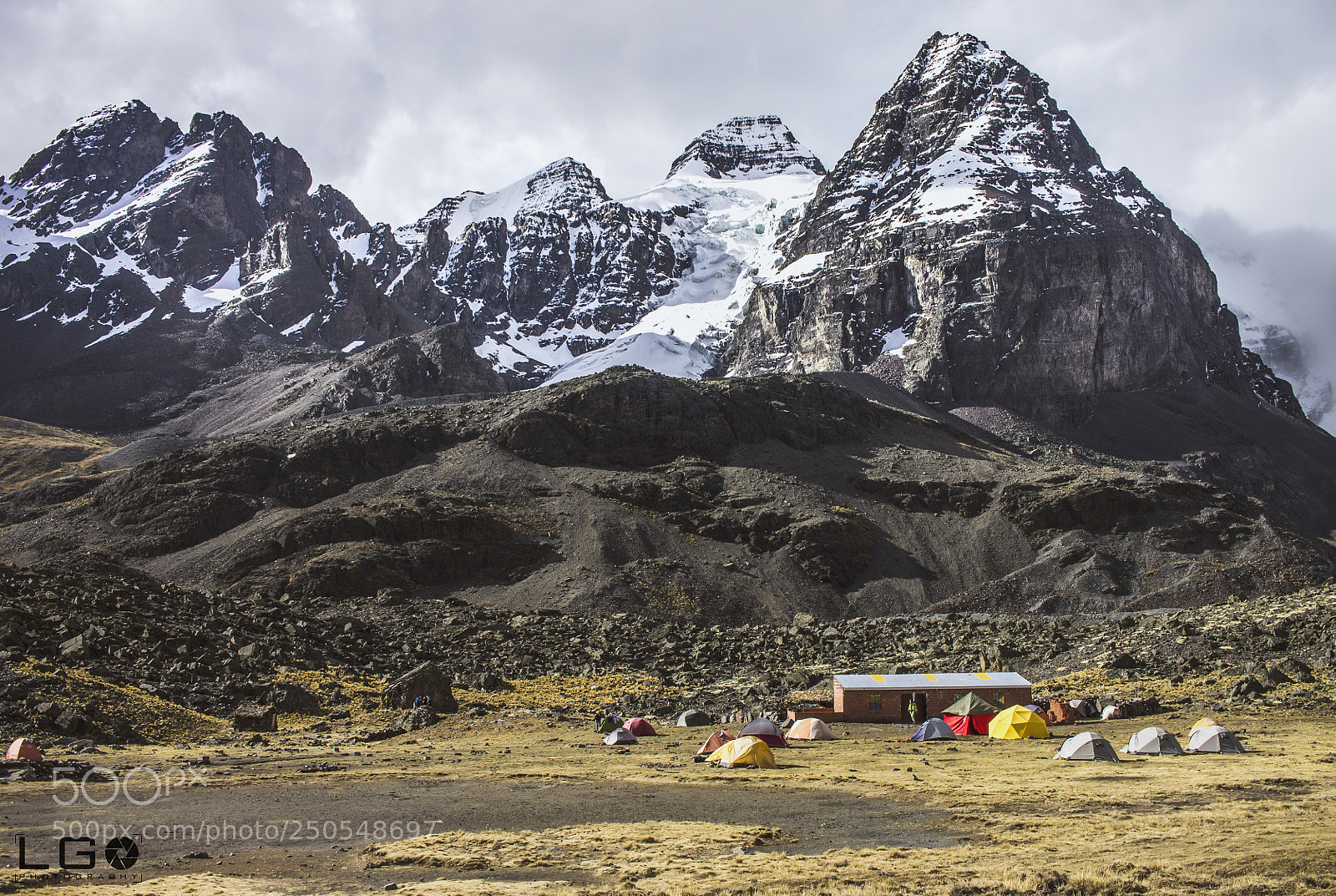 Canon EOS 1100D (EOS Rebel T3 / EOS Kiss X50) sample photo. Base camp of condoriri photography