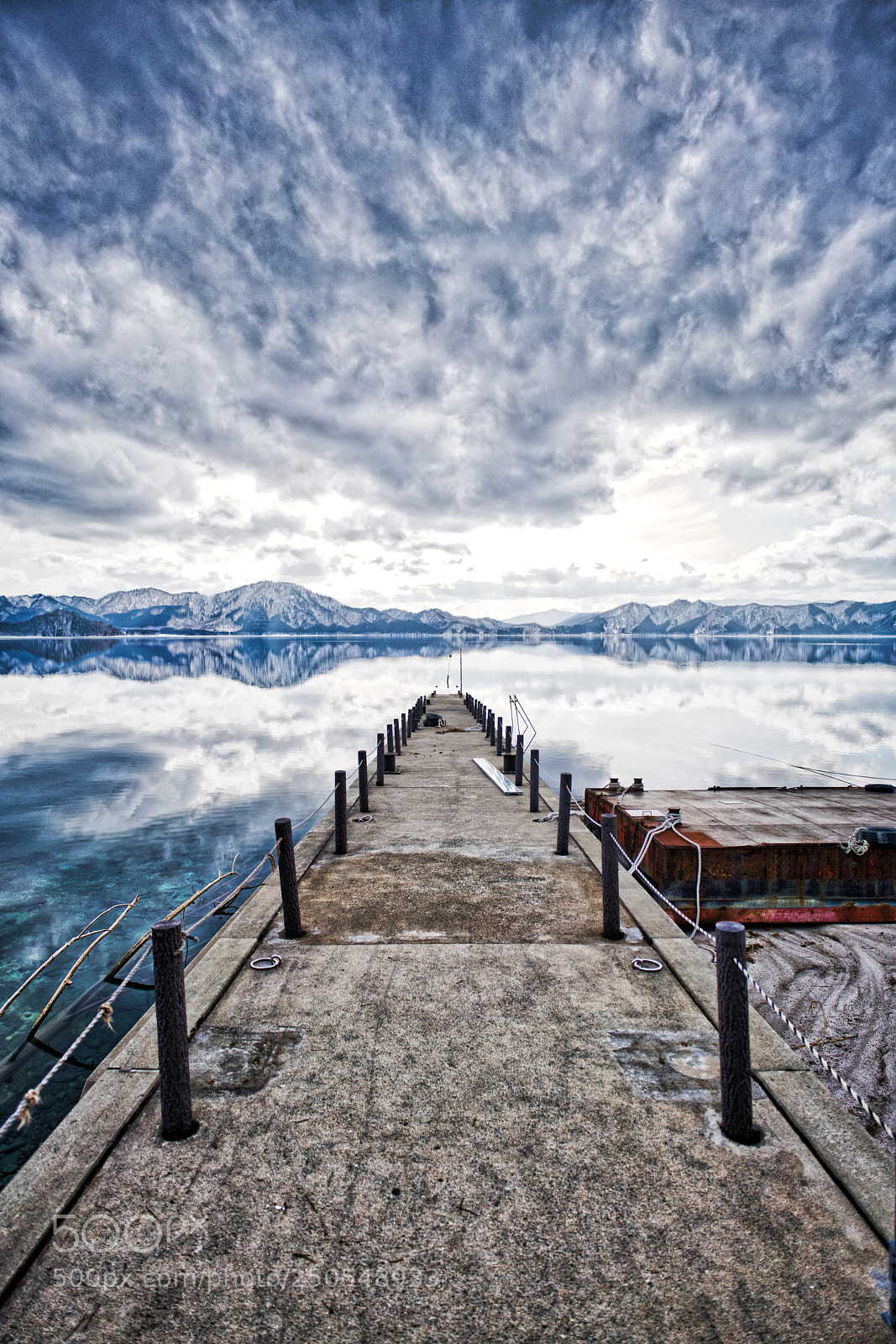 Sony a7R II sample photo. Deep lake photography