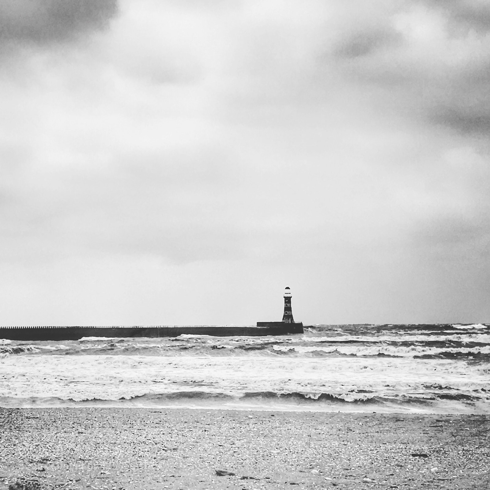 Apple iPhone 6s sample photo. Roker pier photography
