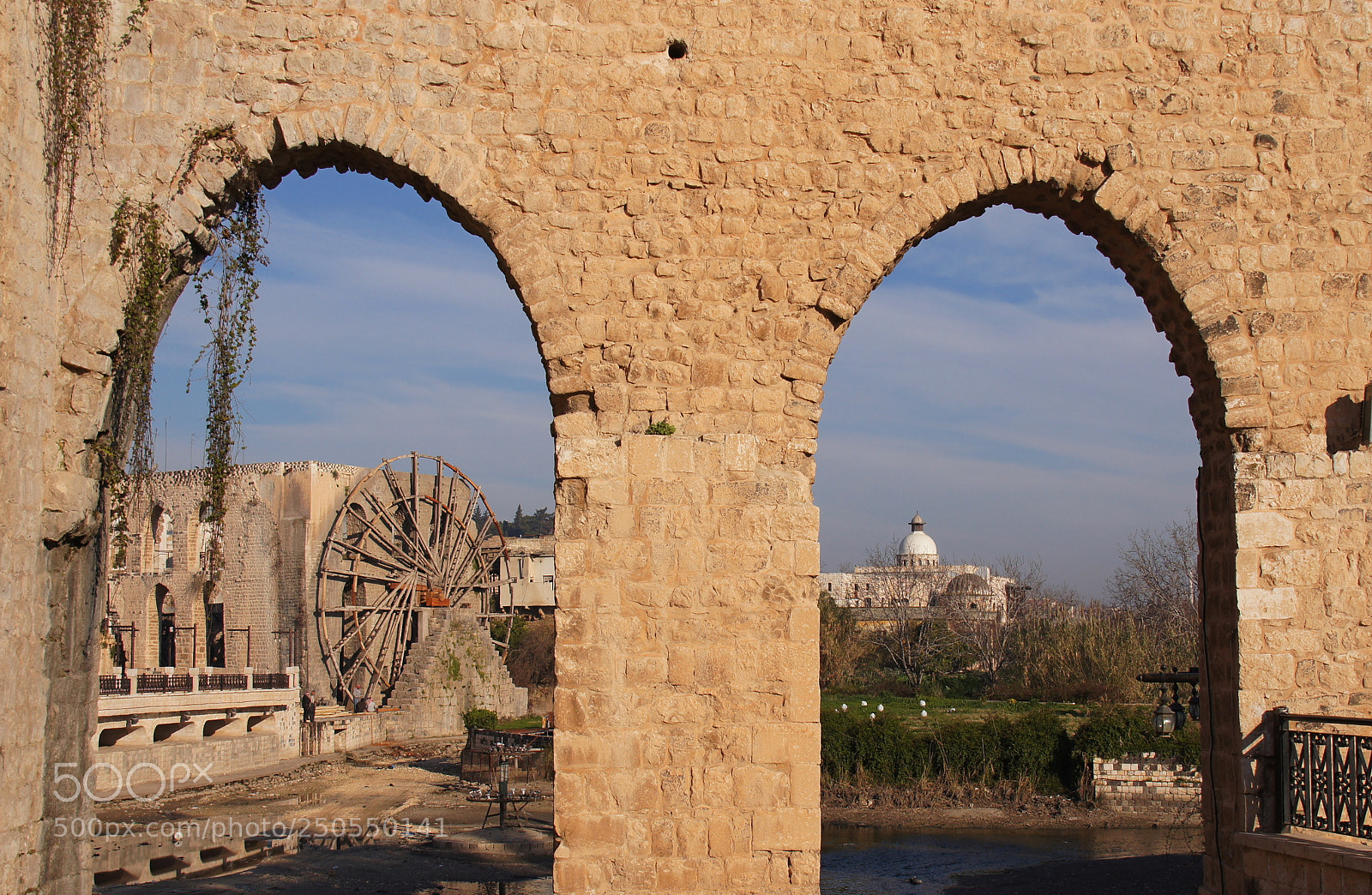 Sony SLT-A55 (SLT-A55V) sample photo. Waterwheels hama , syria photography