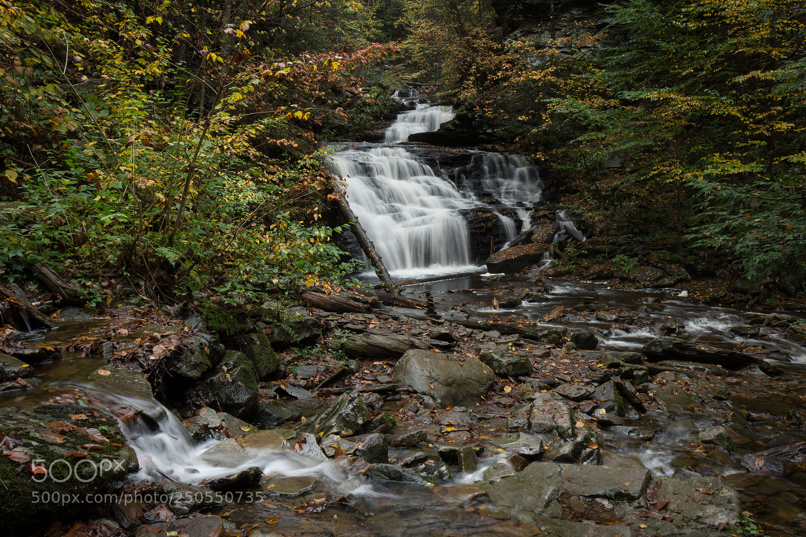 Canon EOS 600D (Rebel EOS T3i / EOS Kiss X5) sample photo. Mohican falls photography