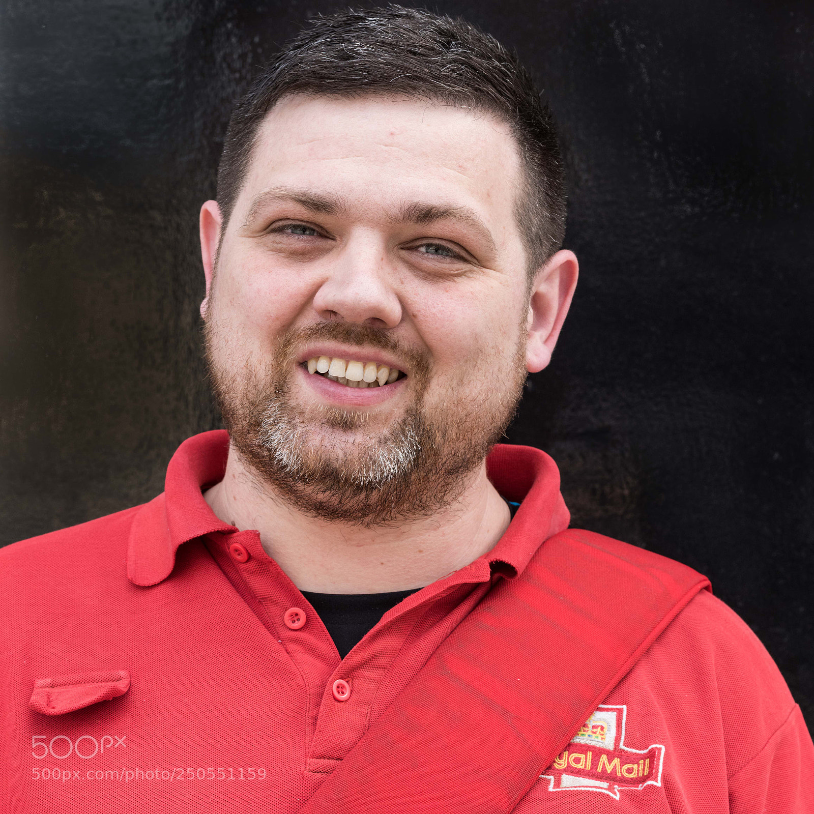 Nikon D810 sample photo. Street portrait - postman photography