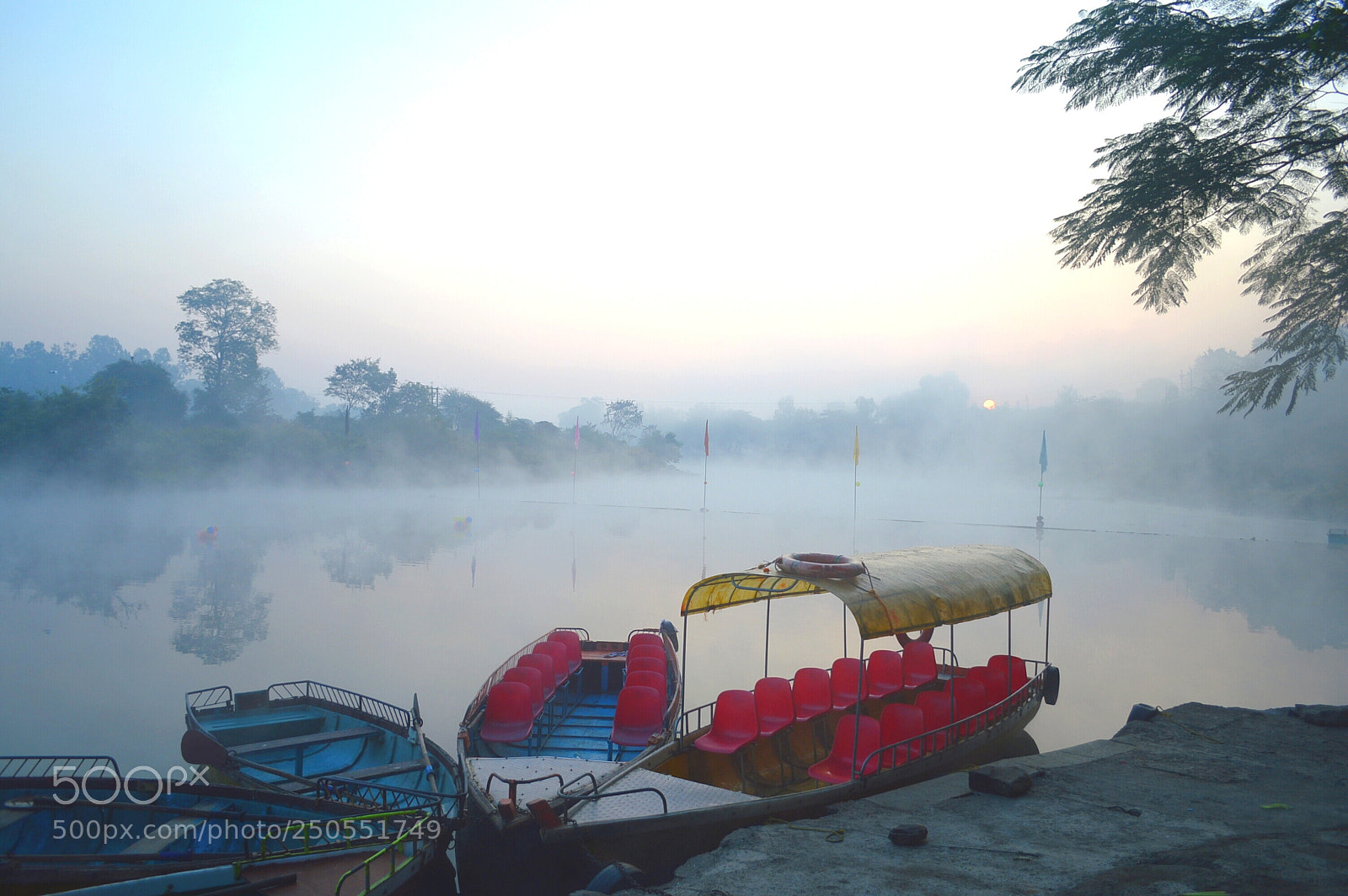Nikon D3200 sample photo. Misty riverside photography