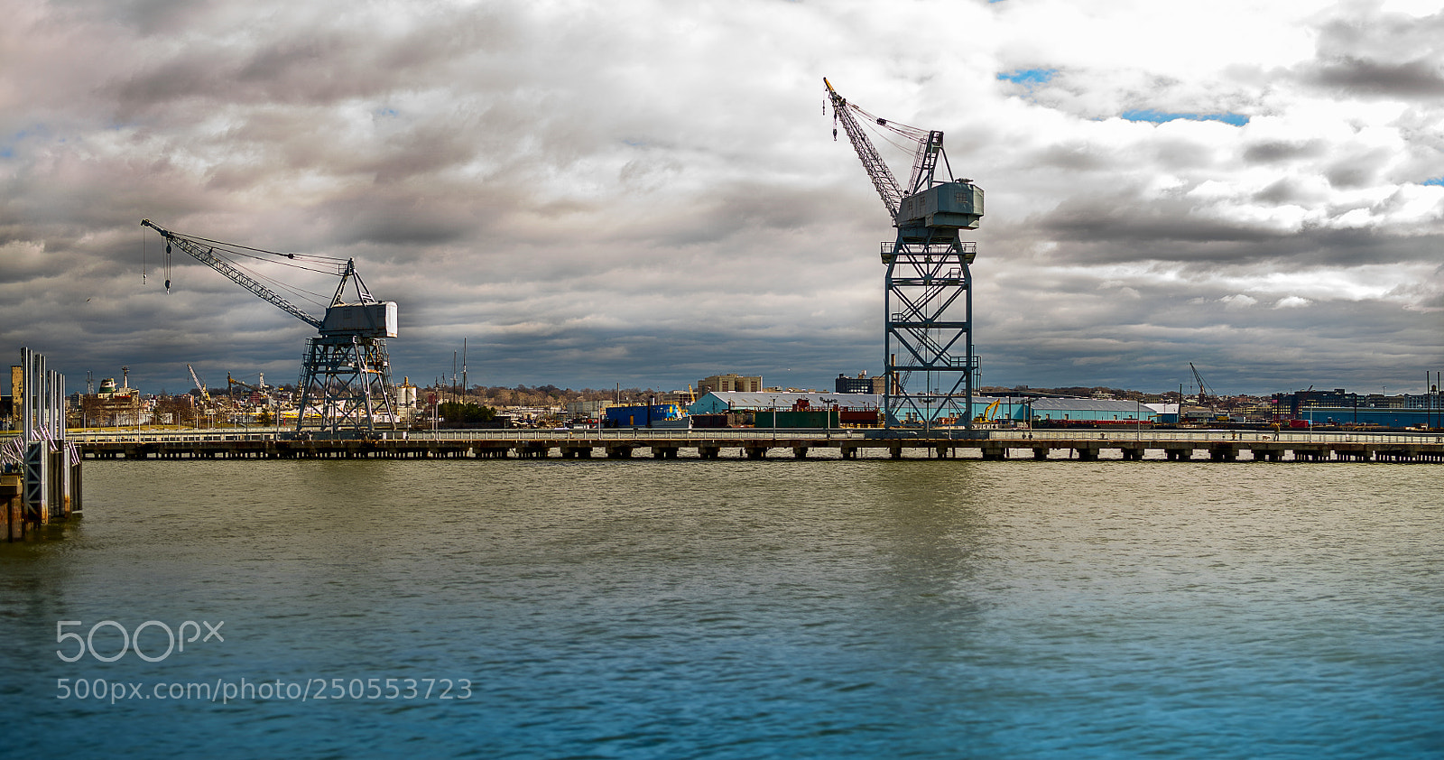 Pentax K-1 sample photo. Commercial port photography