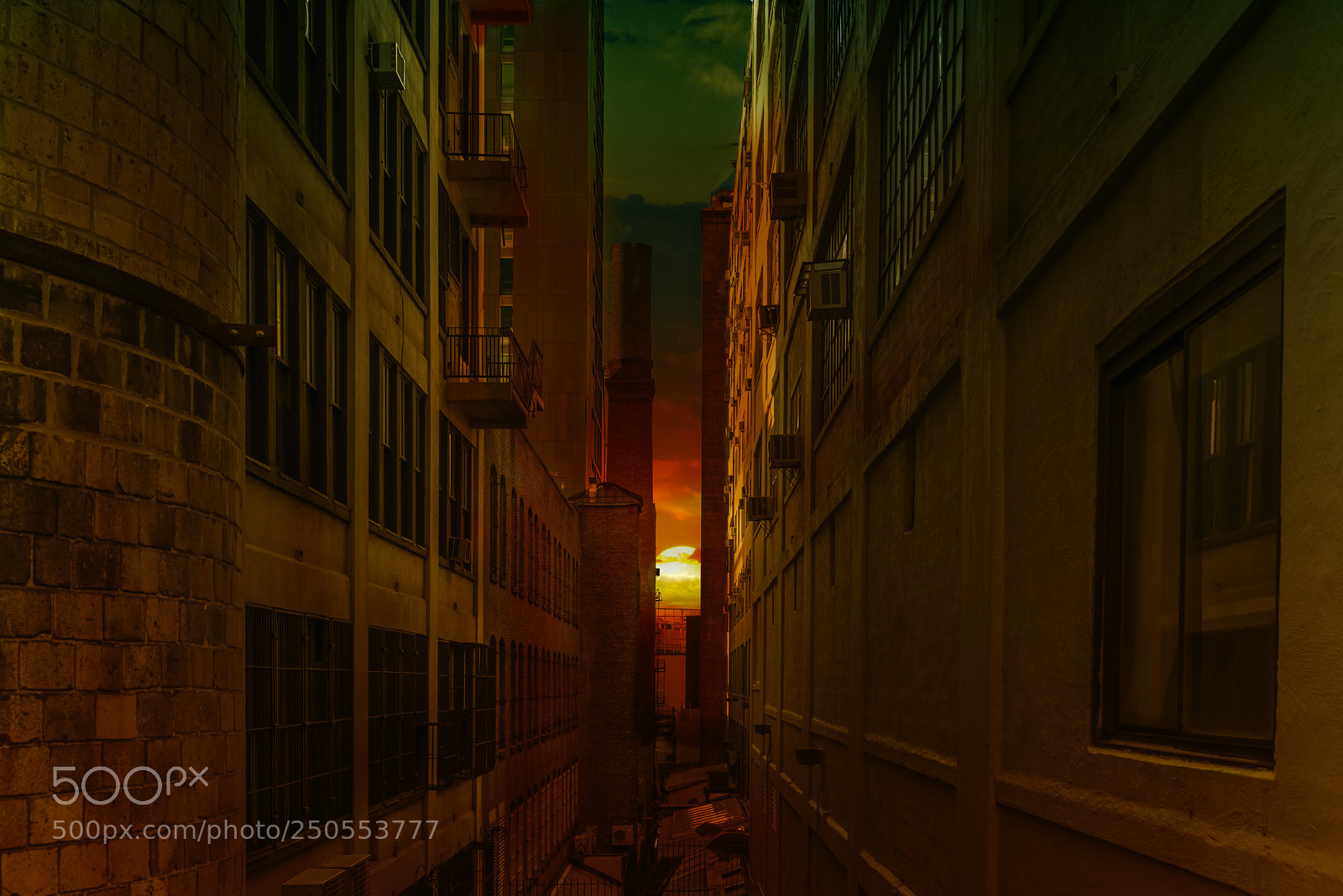 Pentax K-1 sample photo. High line sunset photography