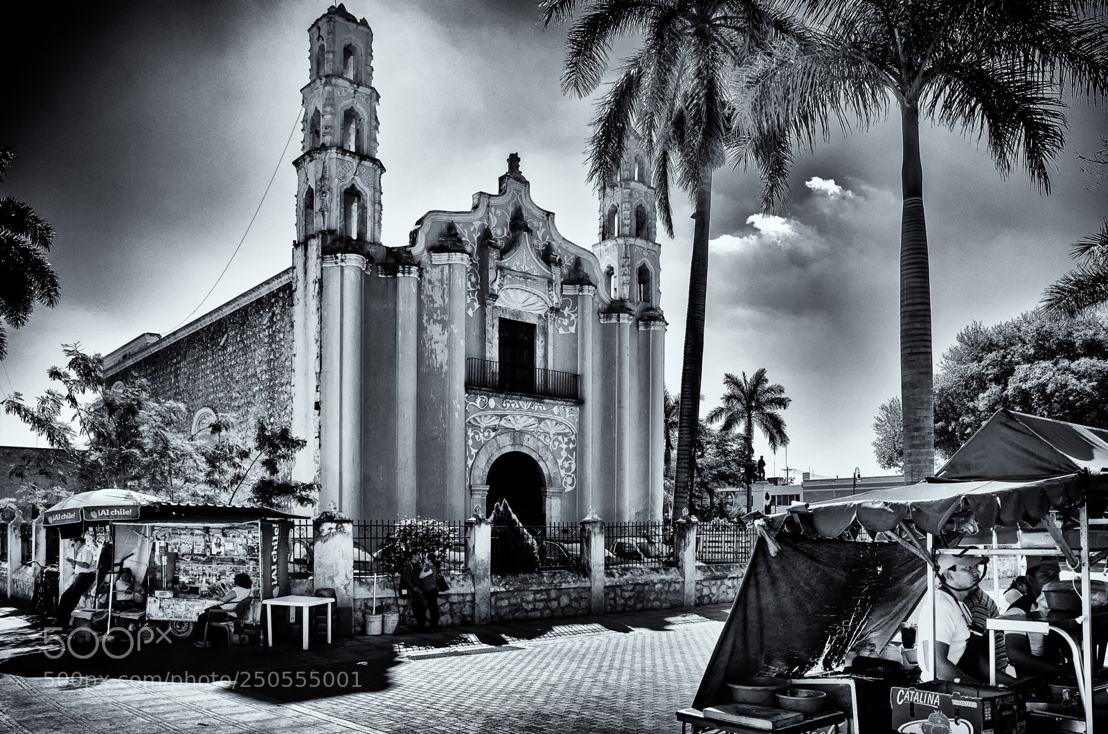 Ricoh GR sample photo. Iglesias de merida photography