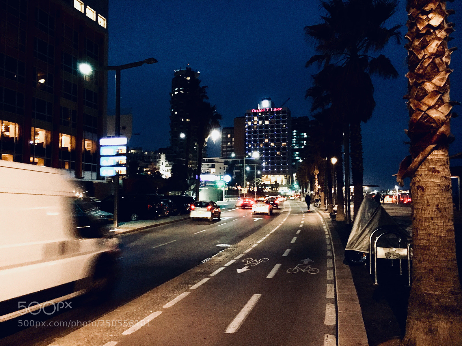 Apple iPhone 6s sample photo. Tlv by night photography