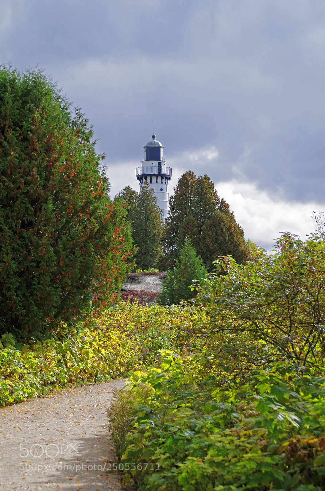 Pentax K-50 sample photo. Cana island lighthouse photography