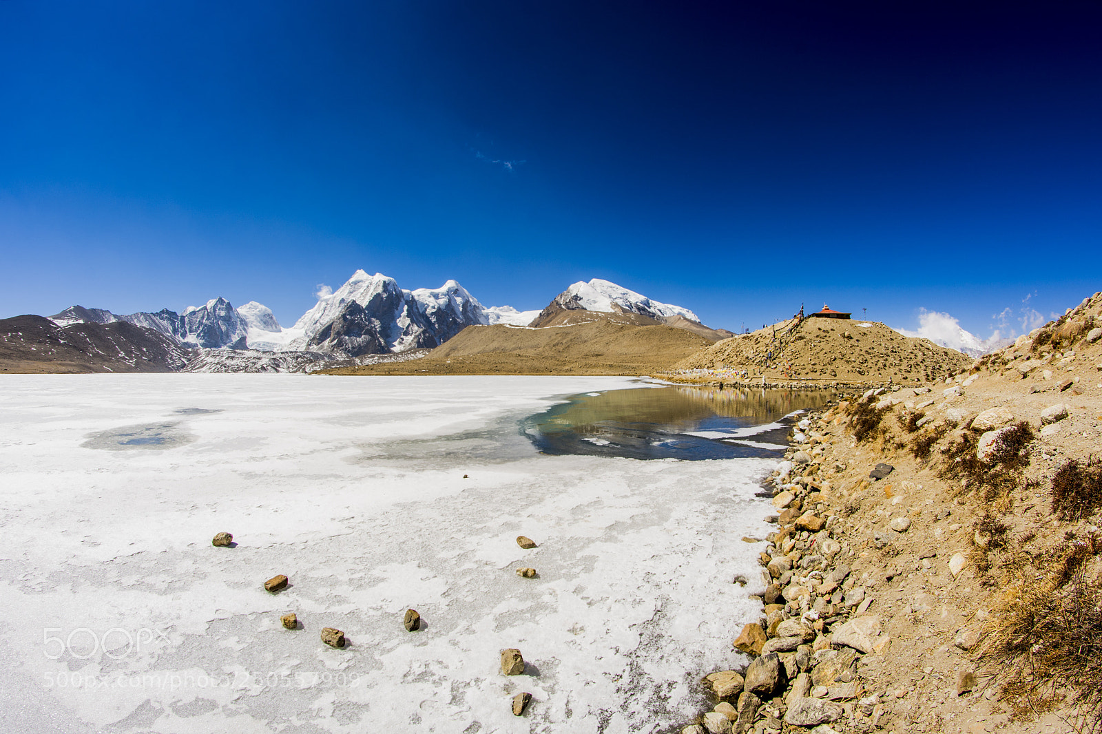 Nikon D7200 sample photo. Gurudongmar lake photography