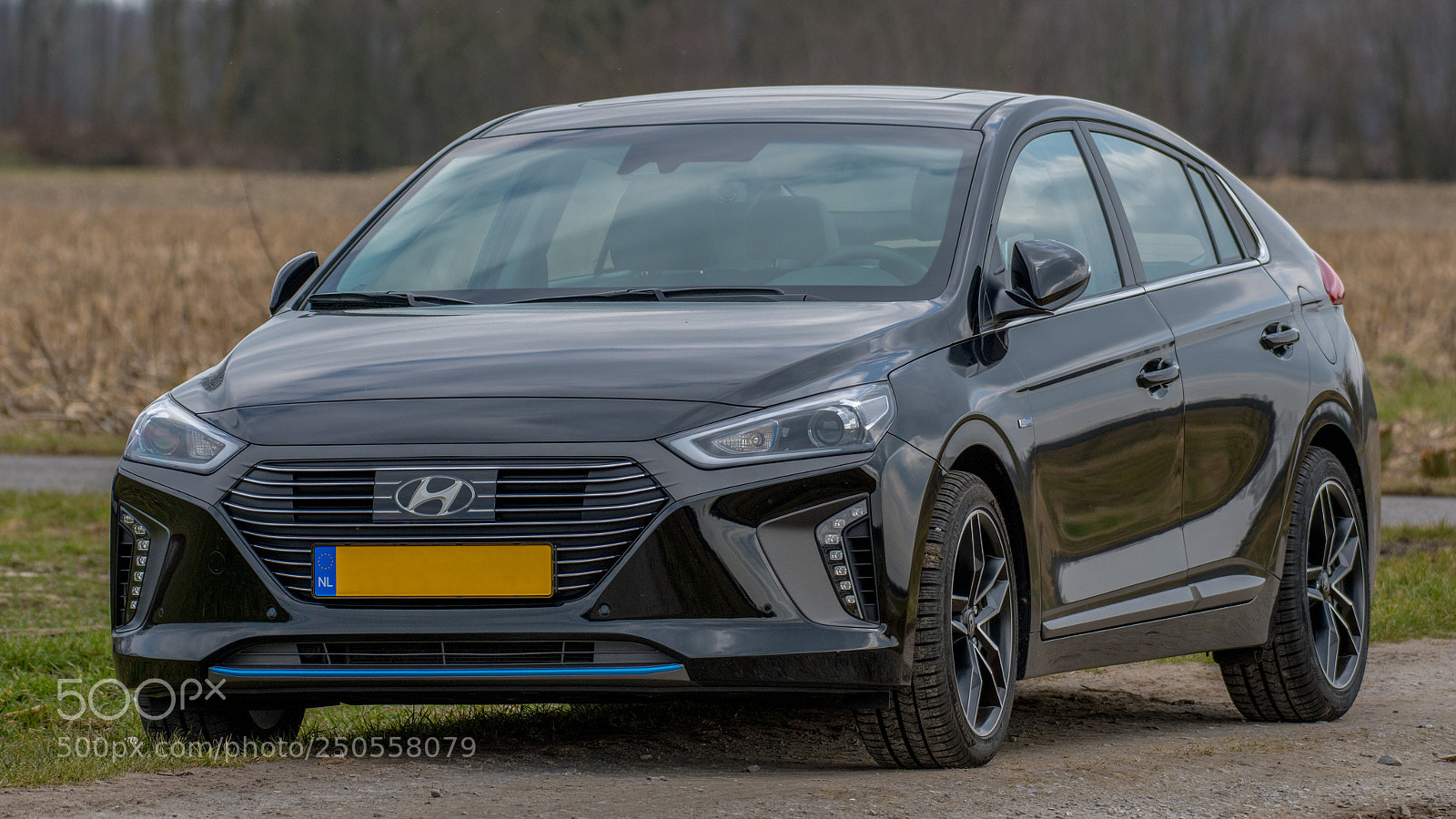 Nikon D500 sample photo. My car, hyundai ioniq photography