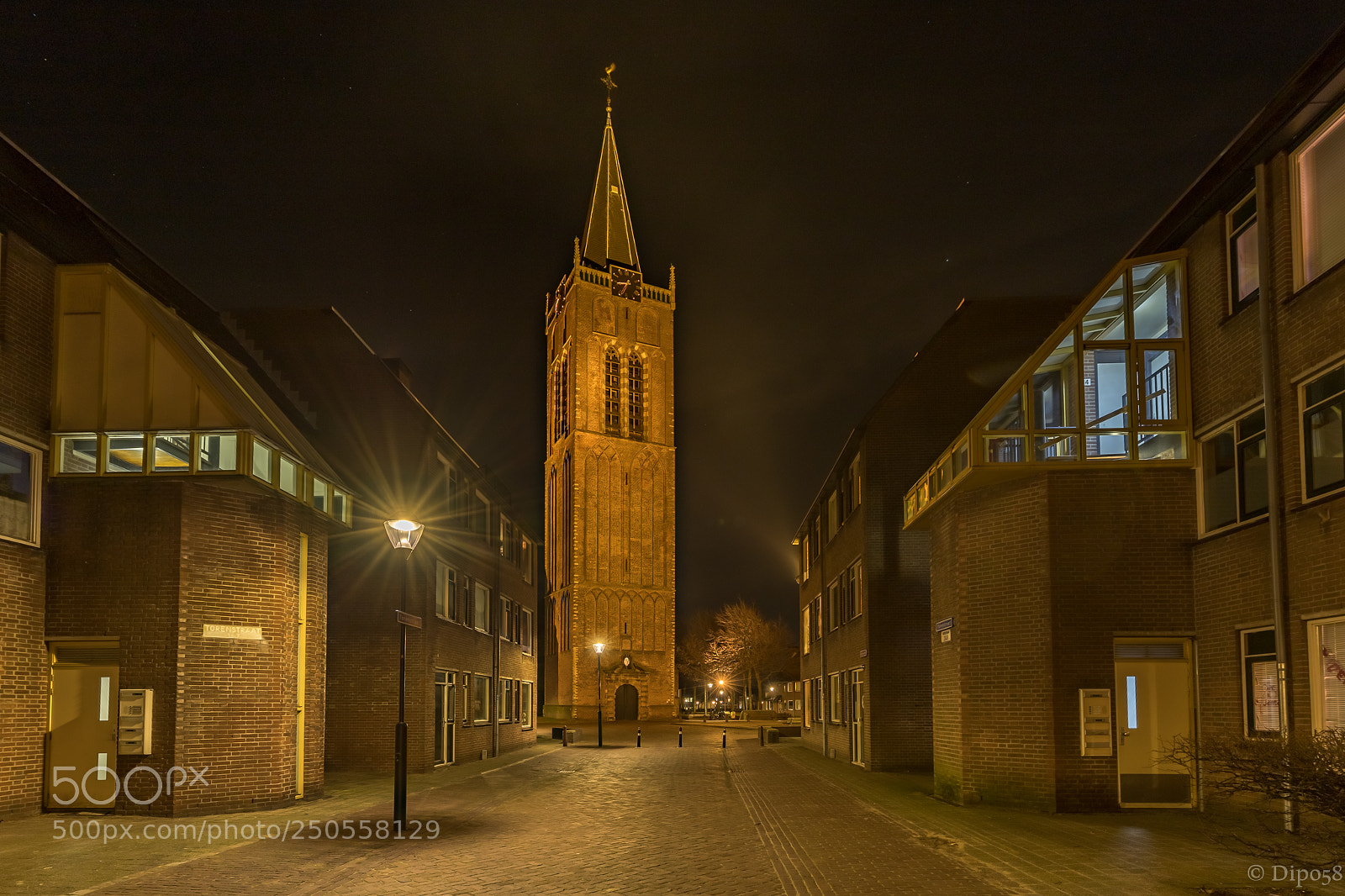 Canon EOS 6D Mark II sample photo. Churchtower nightshot photography
