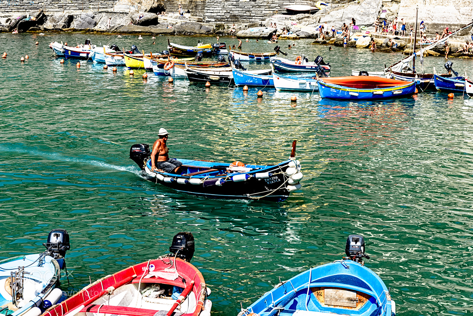 Nikon D810 sample photo. Tonino - taxi boat photography