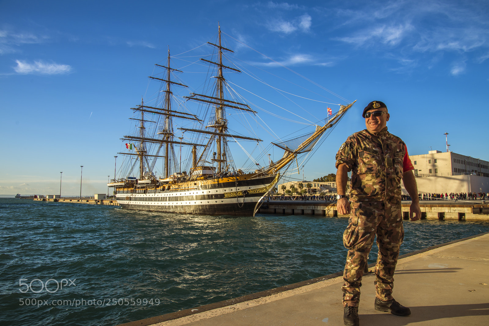 Nikon D610 sample photo. Amerigo vespucci & sailor man photography