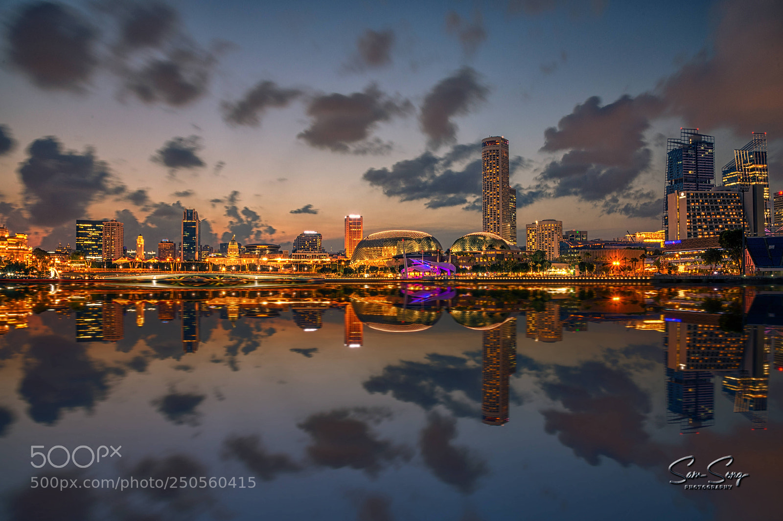 Nikon D600 sample photo. Singapore skyline photography