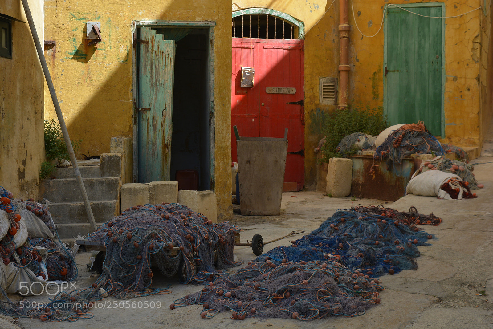 Nikon D5200 sample photo. Fishing nets photography